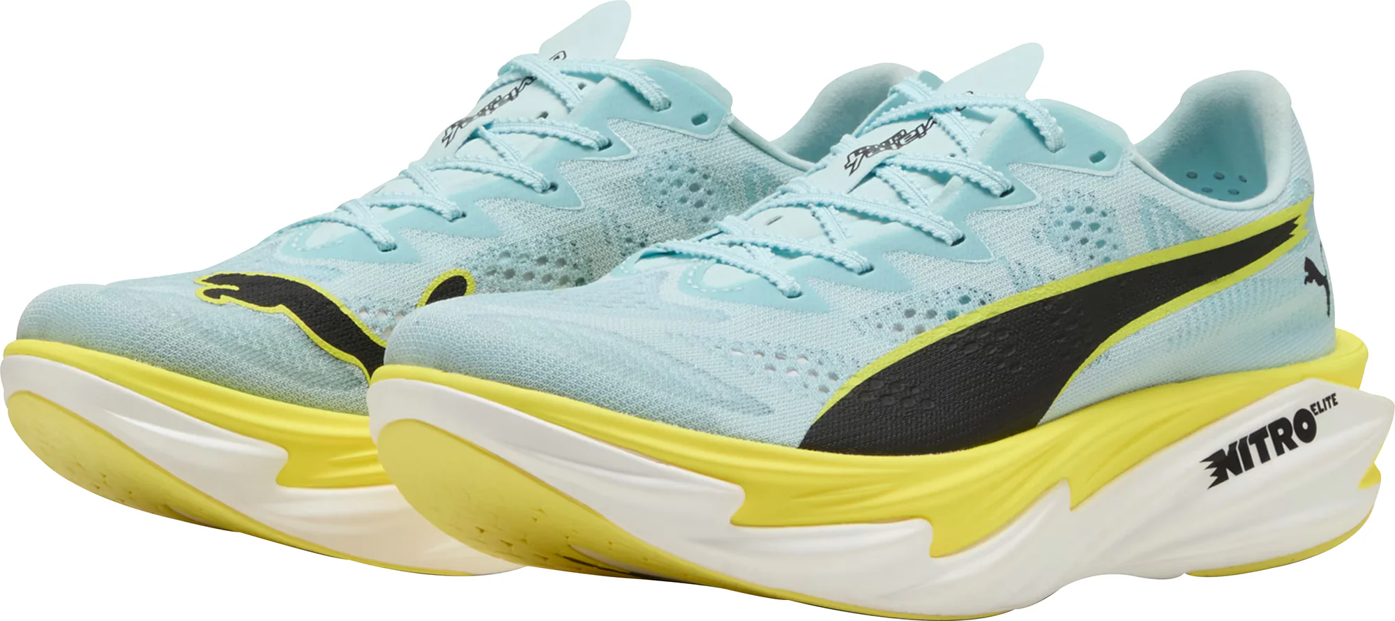 Puma Deviate Nitro Elite 4 Womens Running Shoes - Green - Image 5