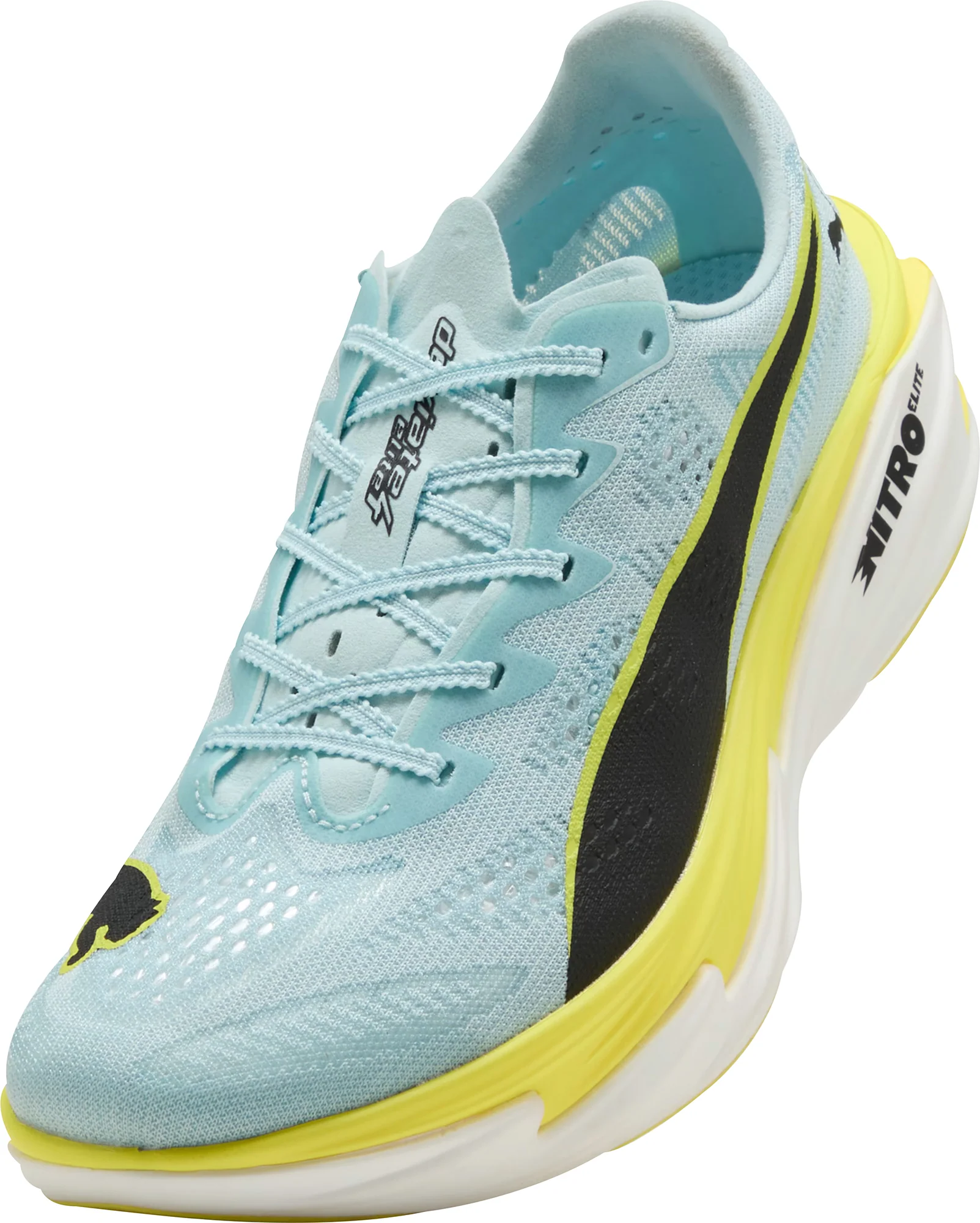 Puma Deviate Nitro Elite 4 Womens Running Shoes - Green - Image 7