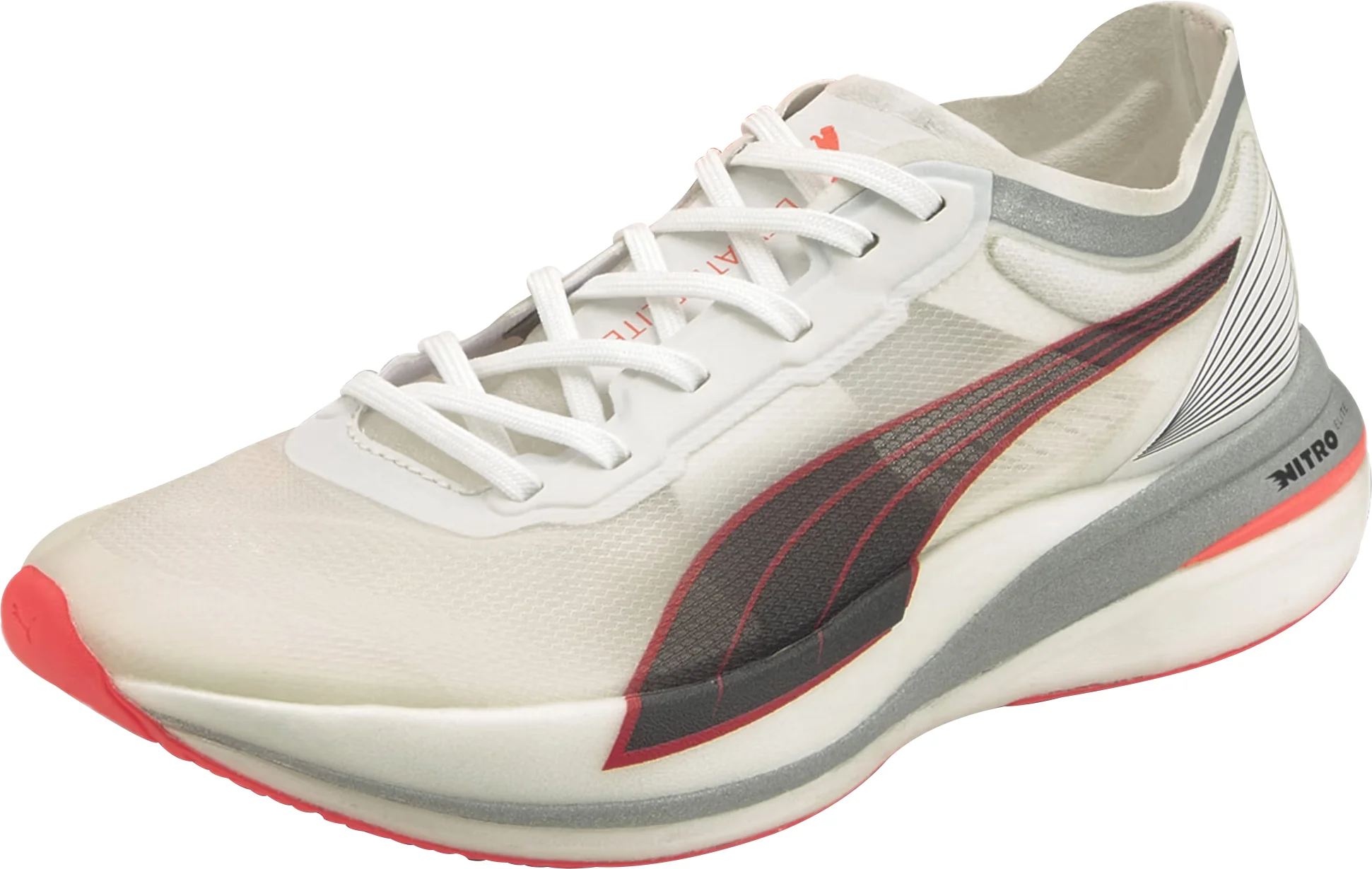 Puma Deviate Nitro Elite Racer Womens Running Shoes - White - Image 6