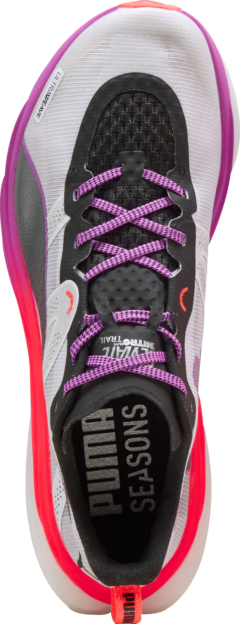 Puma Deviate Nitro Elite Womens Trail Running Shoes - White - Image 4