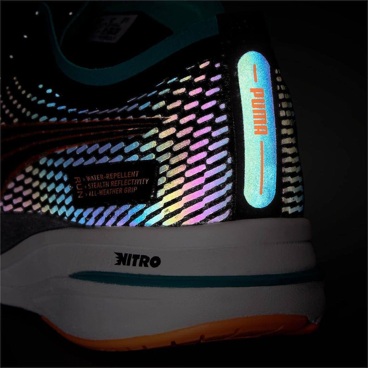 Puma Deviate Nitro WTR Mens Running Shoes - Black - Image 6