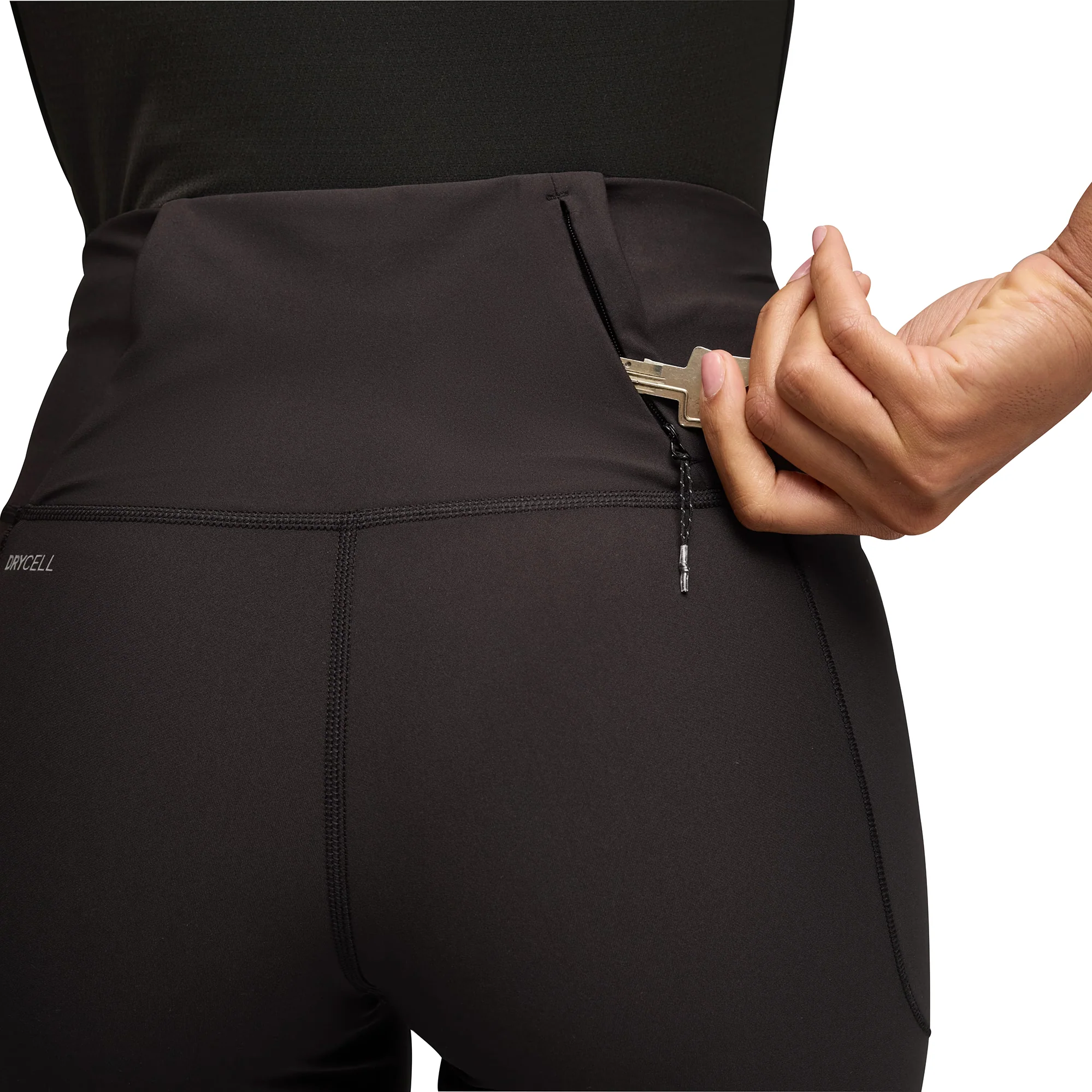 Puma DreamRun 7 Inch Womens Short Running Tights - Black - Image 4