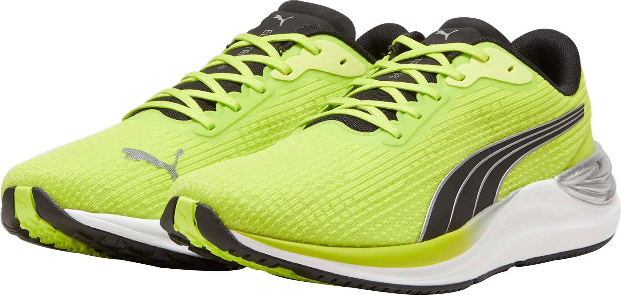 Puma Electrify Nitro 3 Mens Running Shoes - Green - Image 5