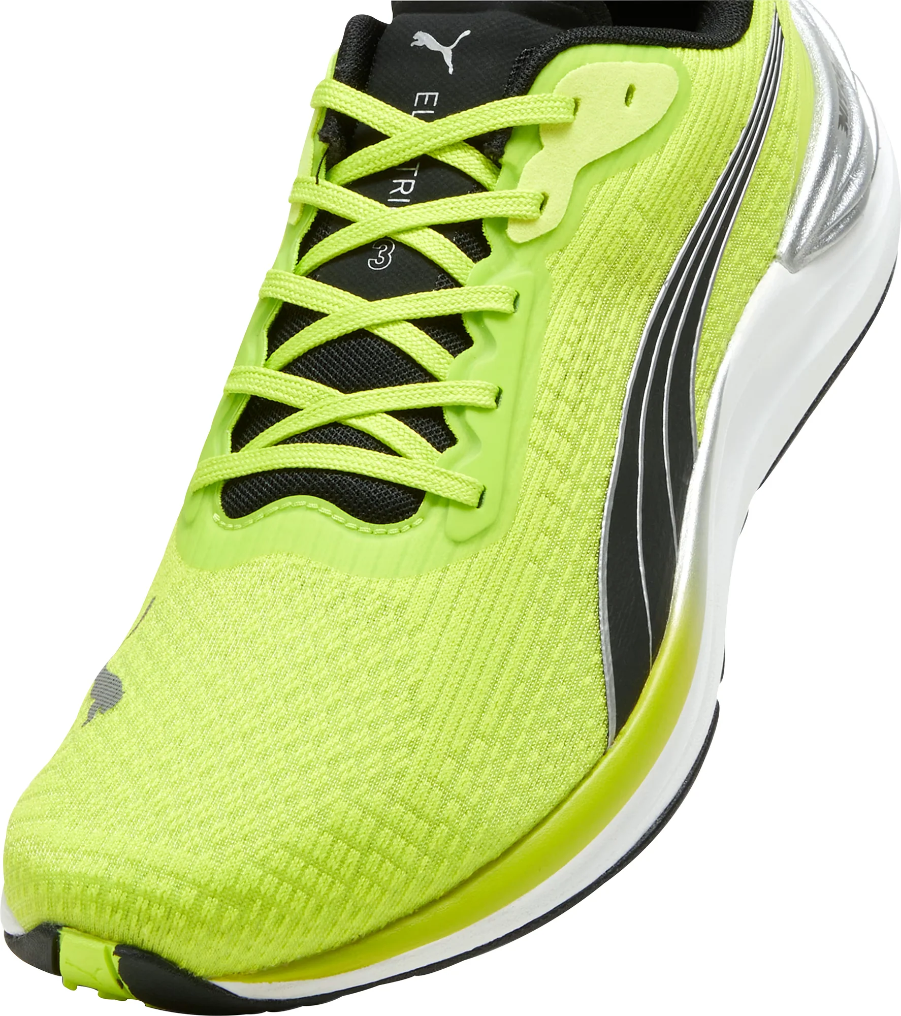 Puma Electrify Nitro 3 Mens Running Shoes - Green - Image 7