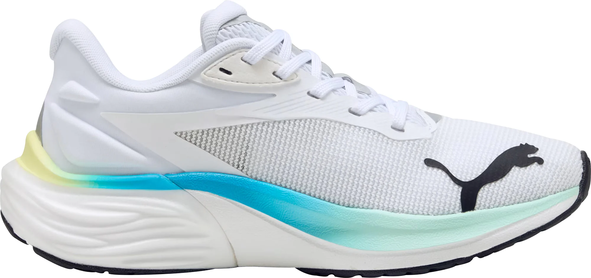 Puma Electrify Nitro 4 Junior Running Shoes - White - Image 3