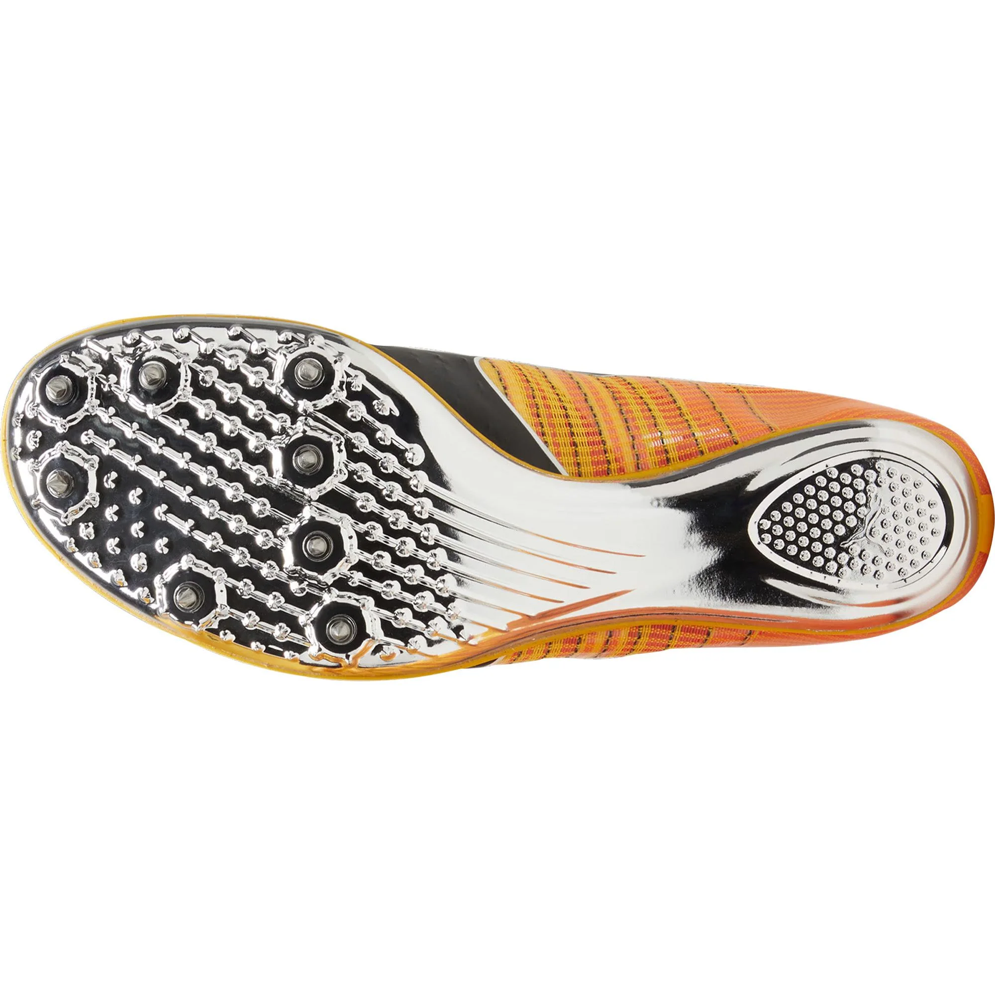 Puma evoSpeed Brush 6 Running Spikes - Orange - Image 2