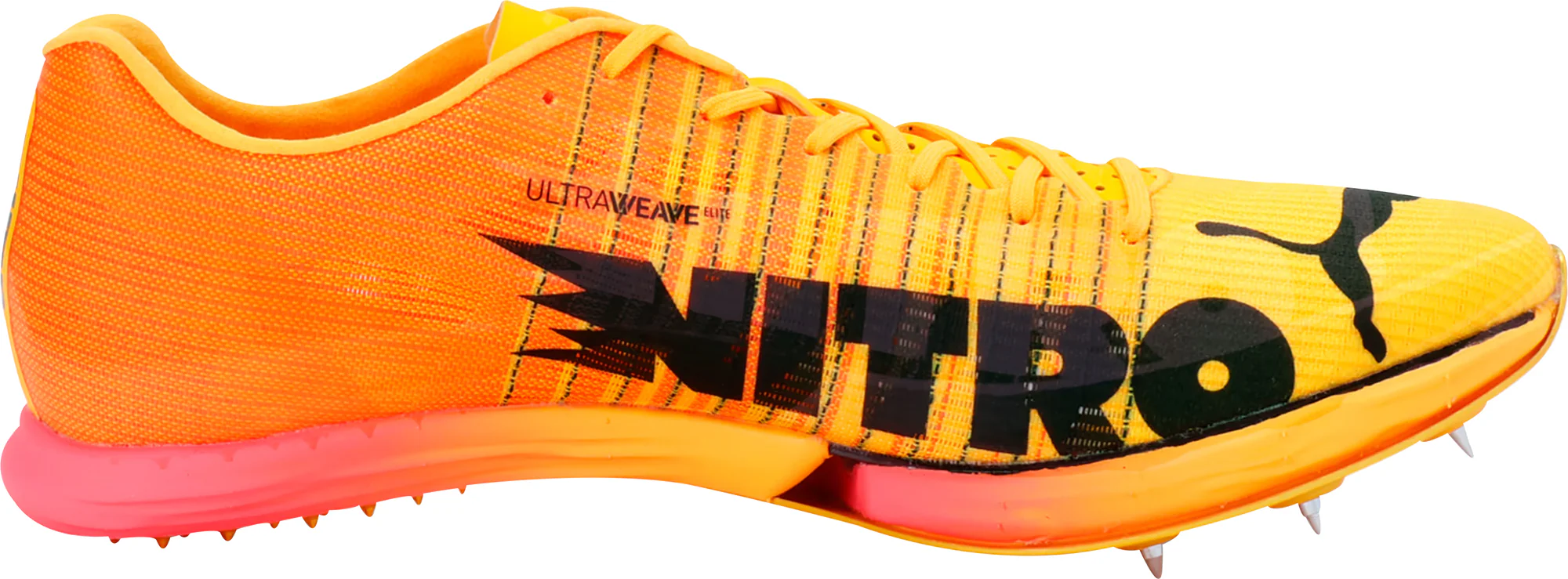 Puma evoSpeed Forte Nitro Elite Running Spikes - Orange - Image 3