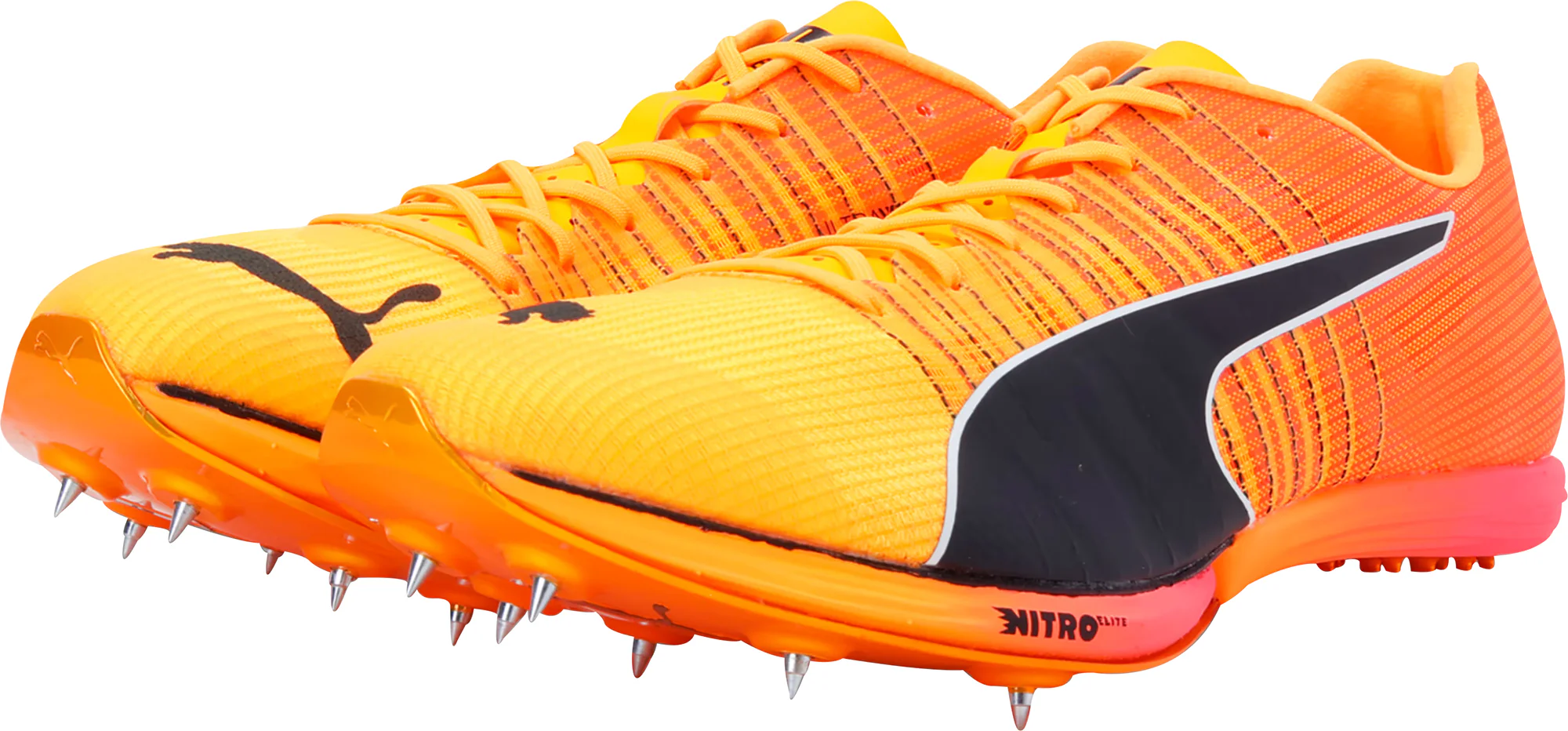 Puma evoSpeed Forte Nitro Elite Running Spikes - Orange - Image 5