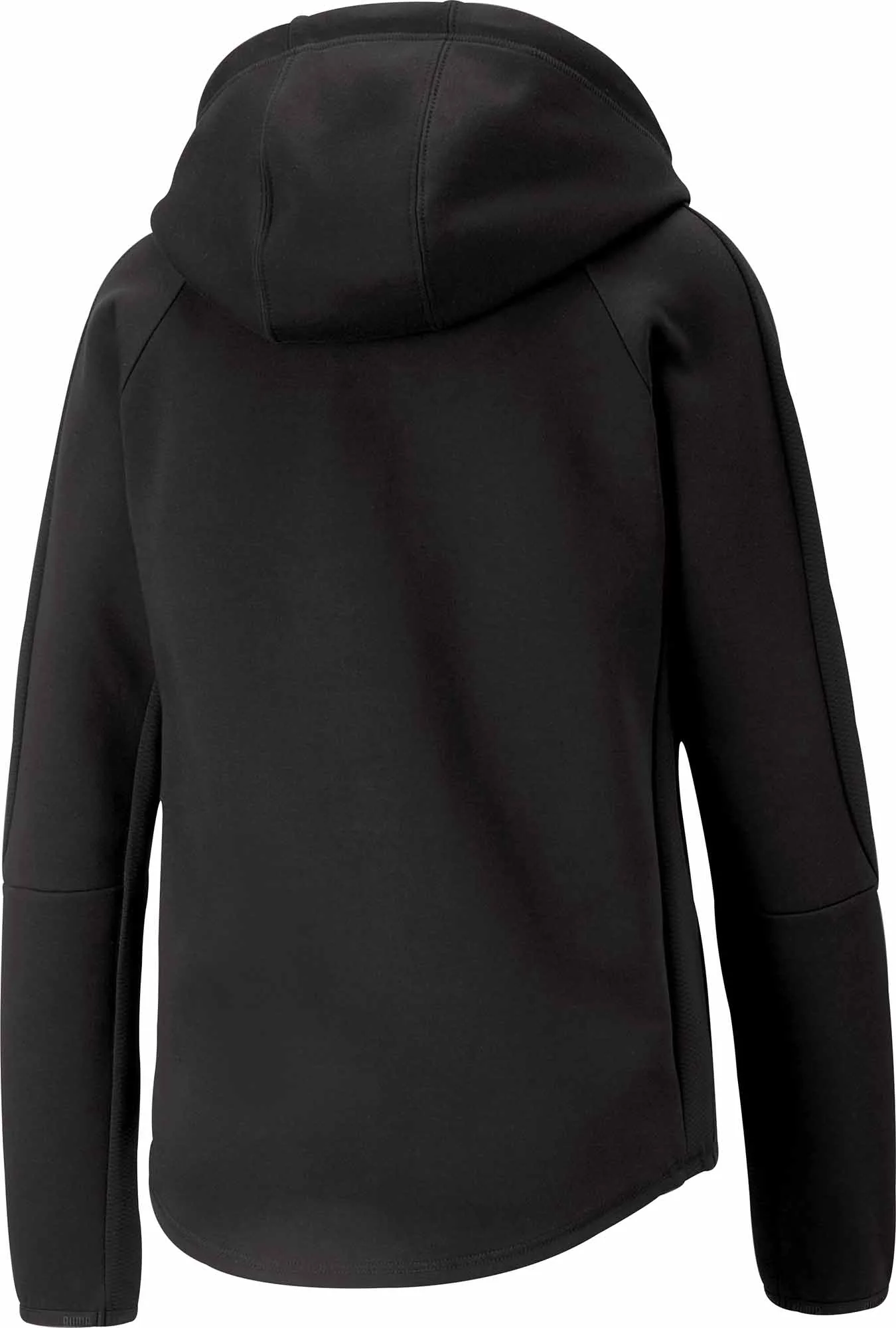 Puma EvoStripe Full Zip Womens Training Hoody - Black - Image 6