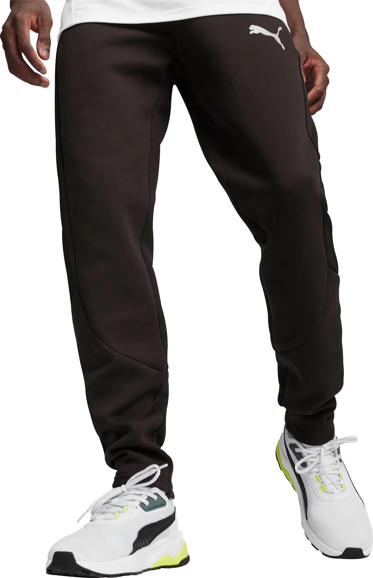 Puma EvoStripe Mens Training Joggers - Black