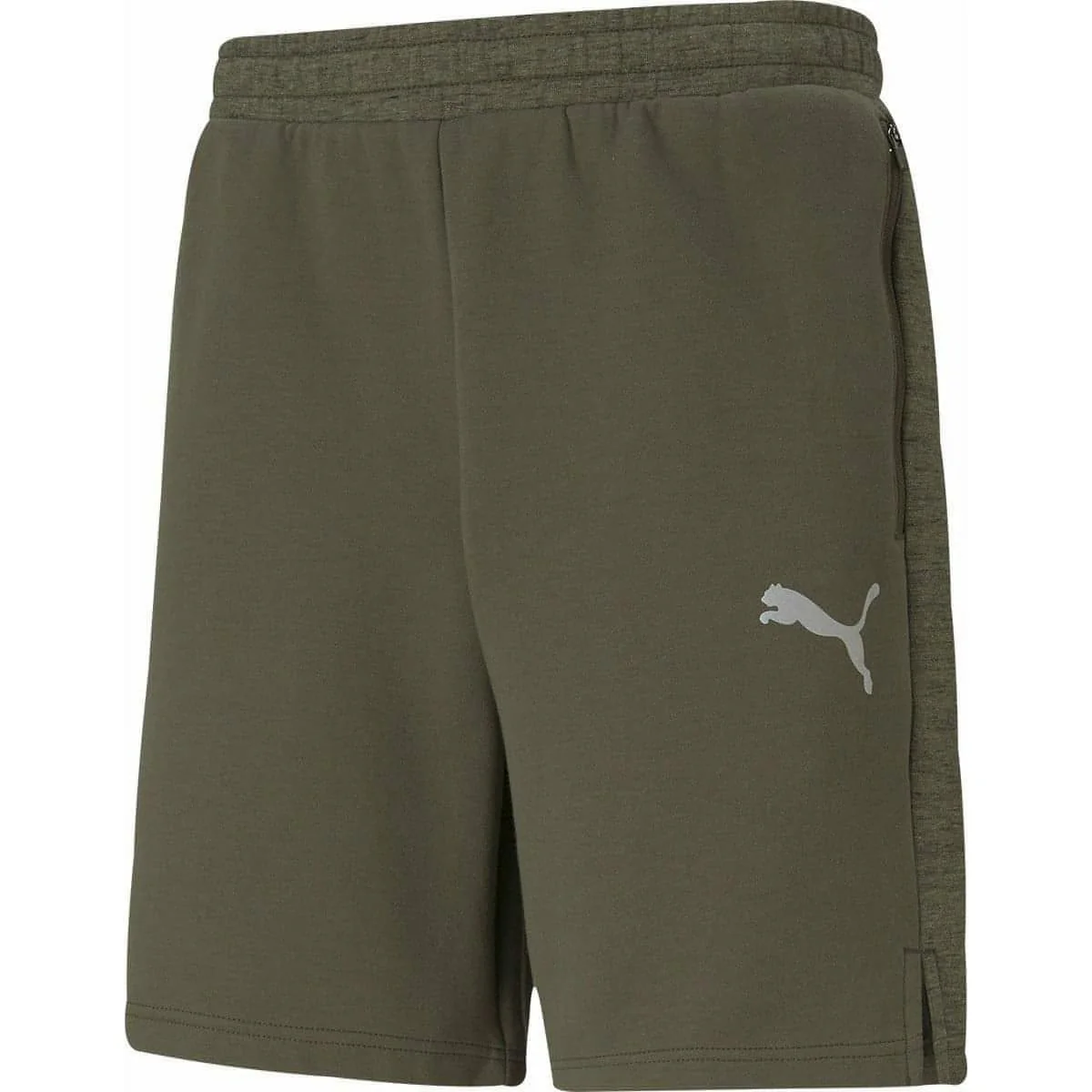 Puma EvoStripe Mens Training Shorts - Green - Image 3