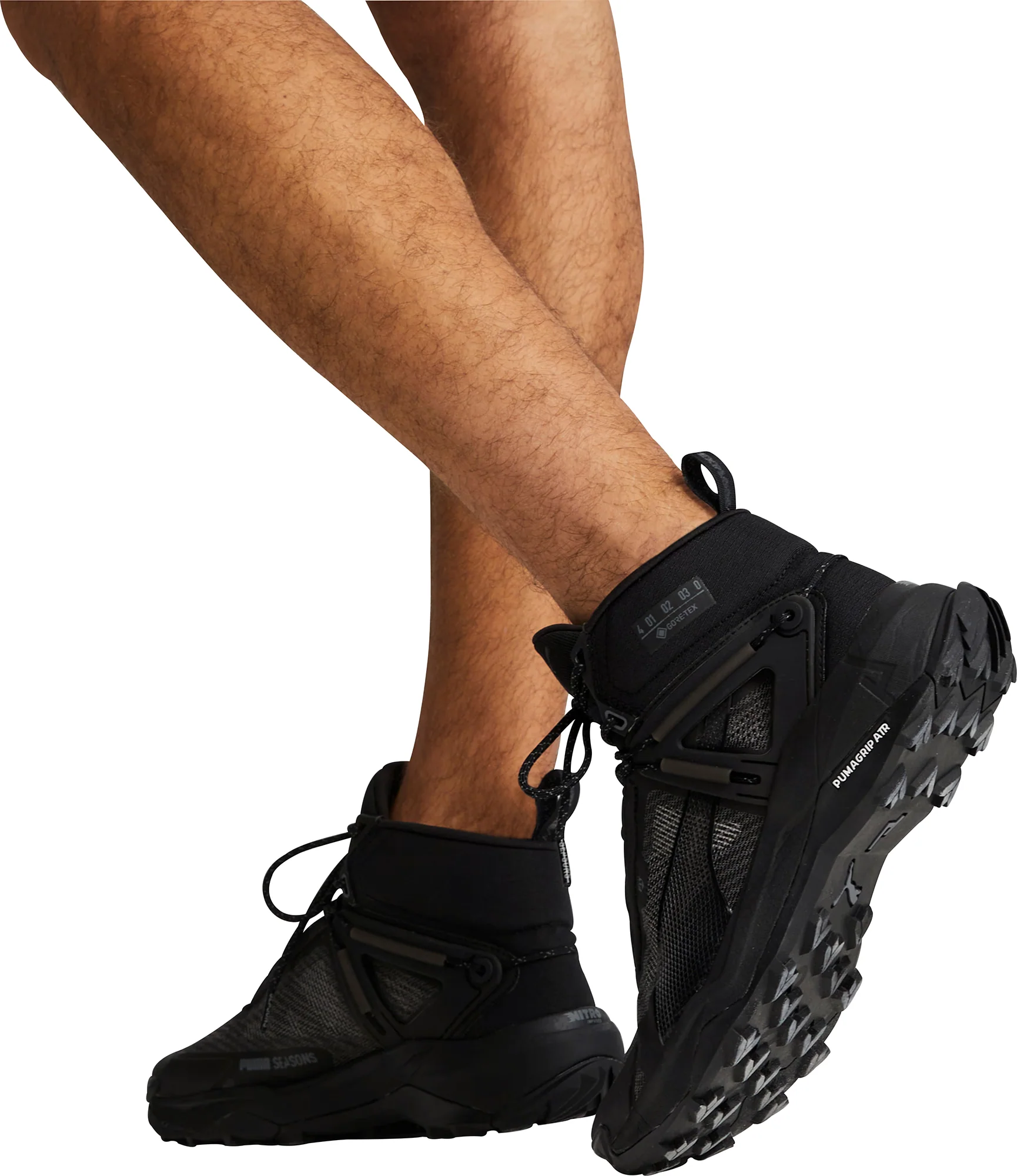 Puma Explore Nitro Mid GORE-TEX Mens Walking Boots - Black - Image 6