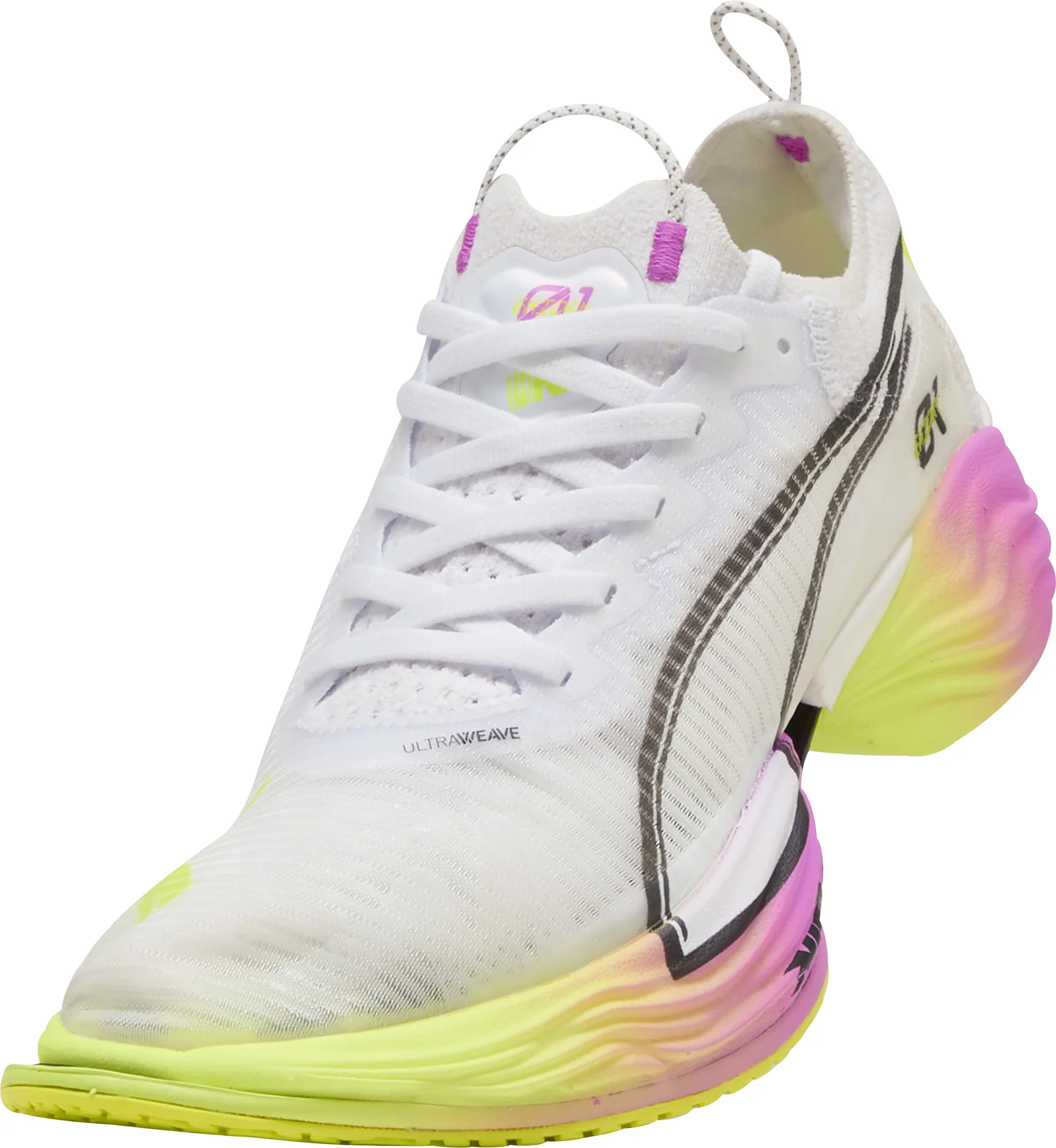 Puma Fast-R Nitro Elite 2 Ekiden Glow Mens Running Shoes - White - Image 7