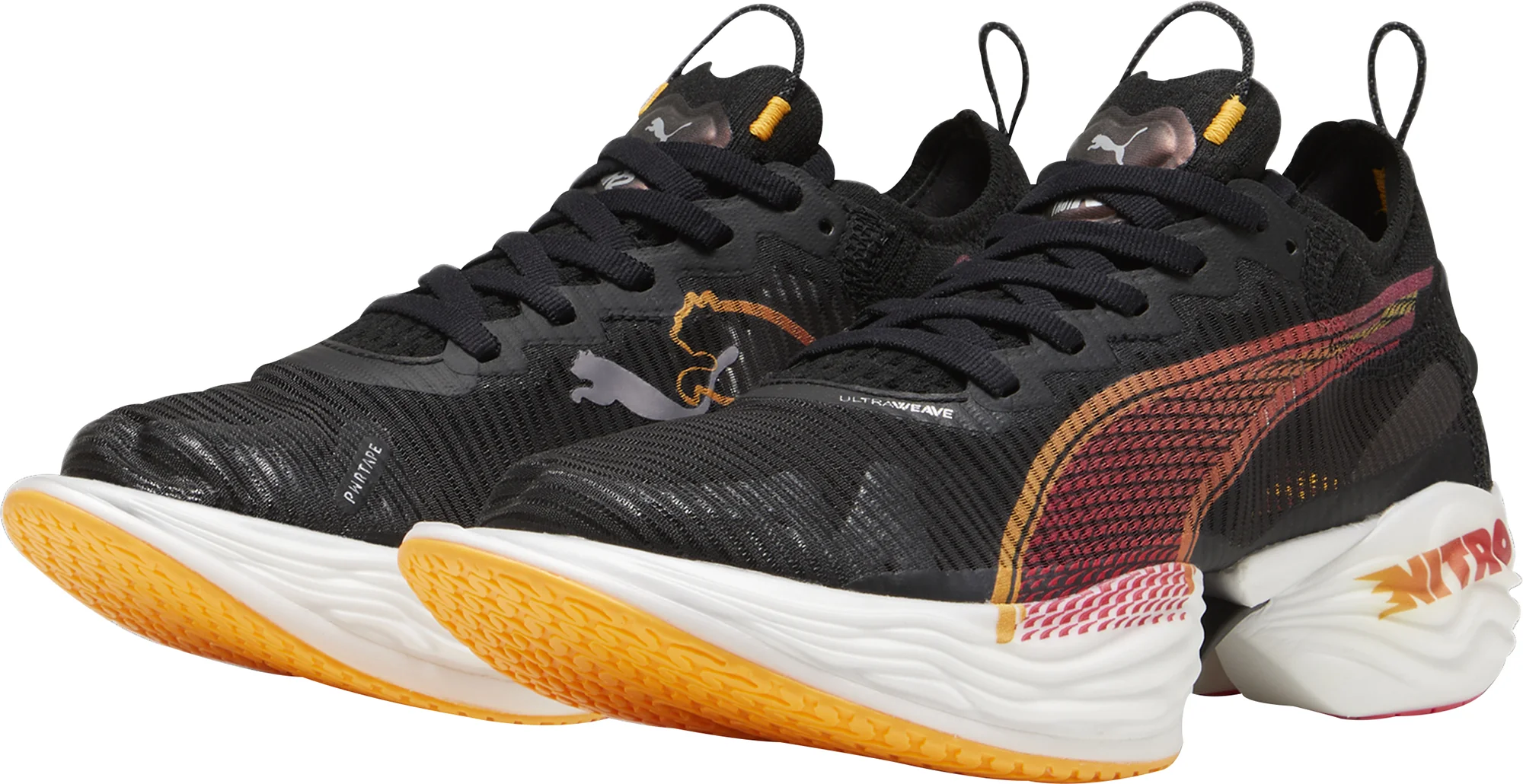 Puma Fast-R Nitro Elite 2 Mens Running Shoes - Black - Image 5