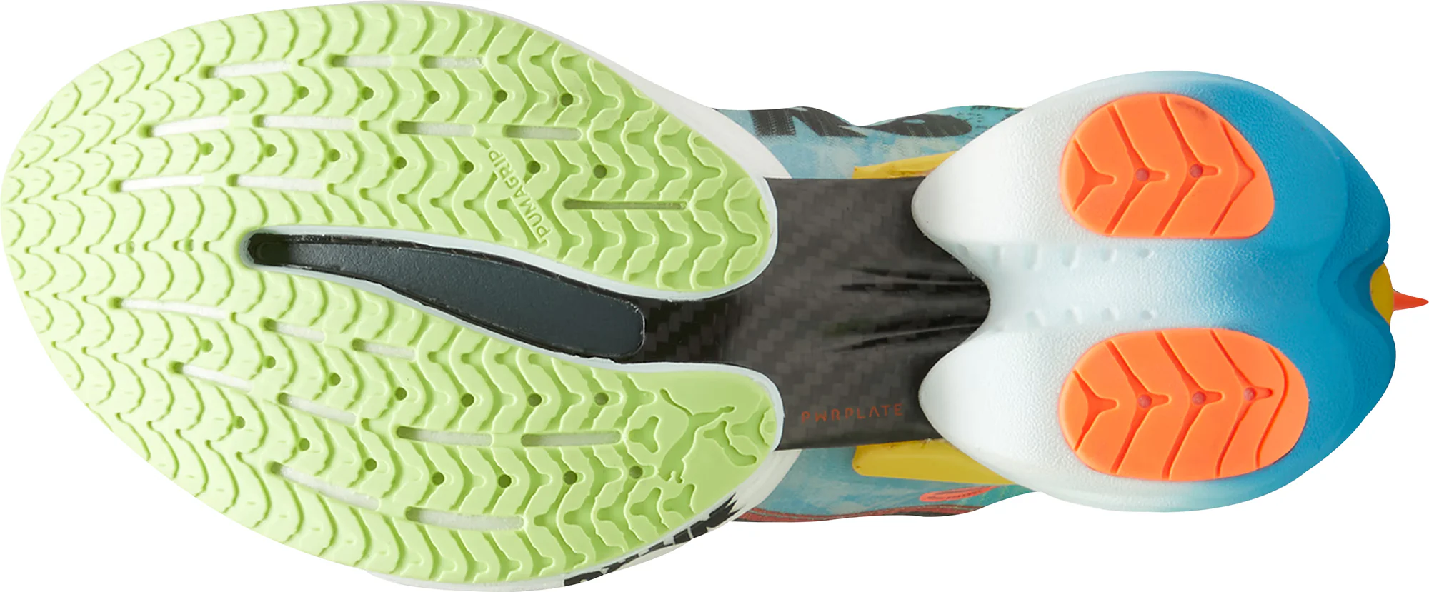 Puma Fast-R Nitro Elite 2 Womens Running Shoes - Green - Image 2