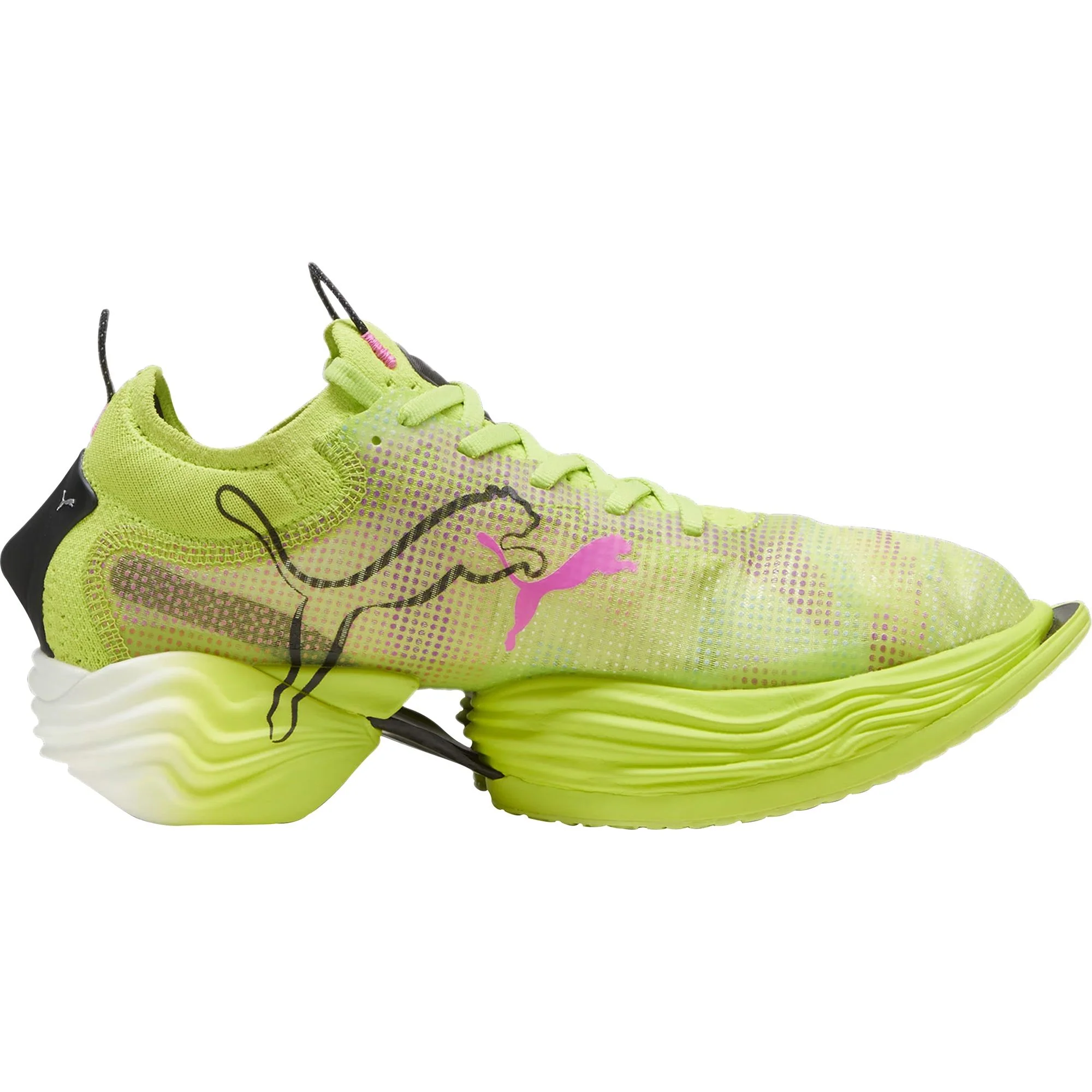 Puma Fast-R Nitro Elite 2 Womens Running Shoes - Green - Image 3