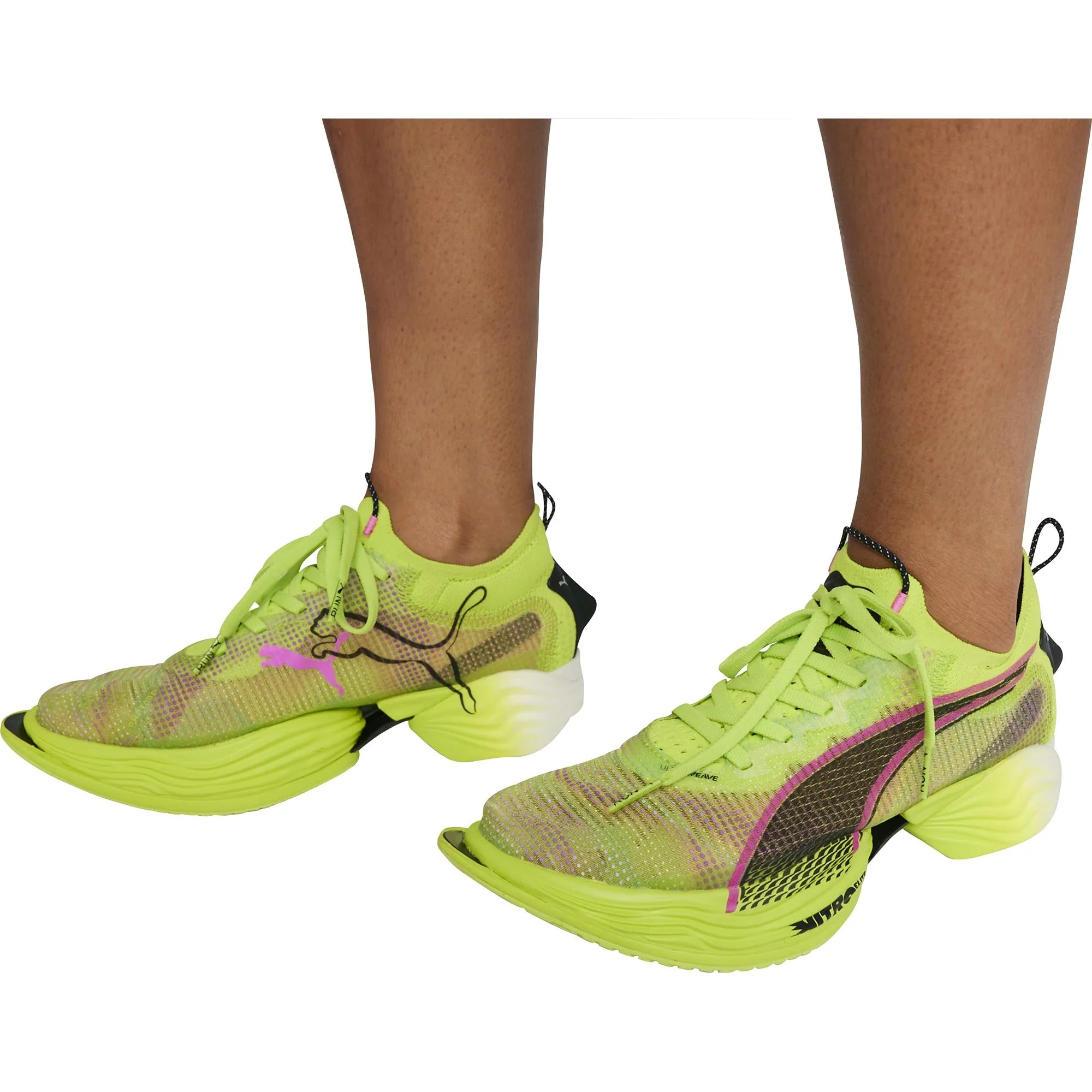 Puma Fast-R Nitro Elite 2 Womens Running Shoes - Green - Image 8
