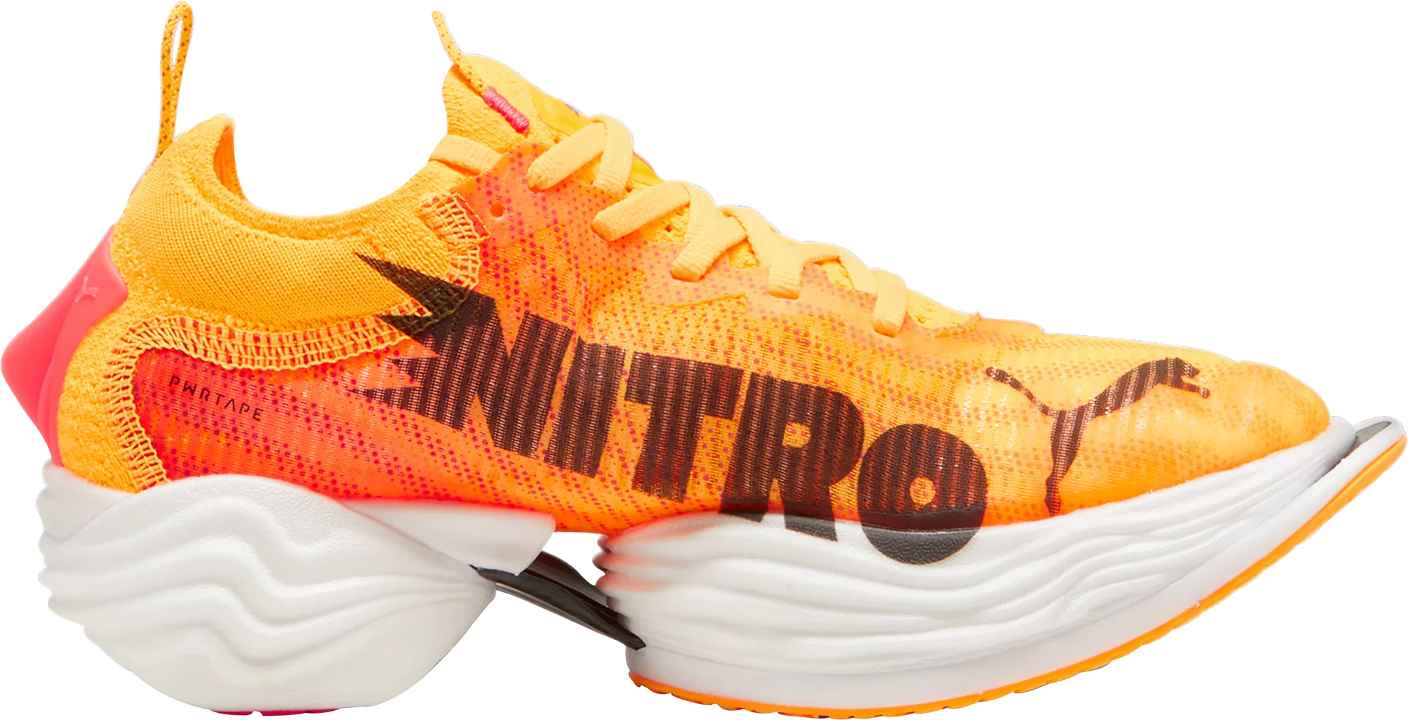 Puma Fast-R Nitro Elite 2 Womens Running Shoes - Orange - Image 3