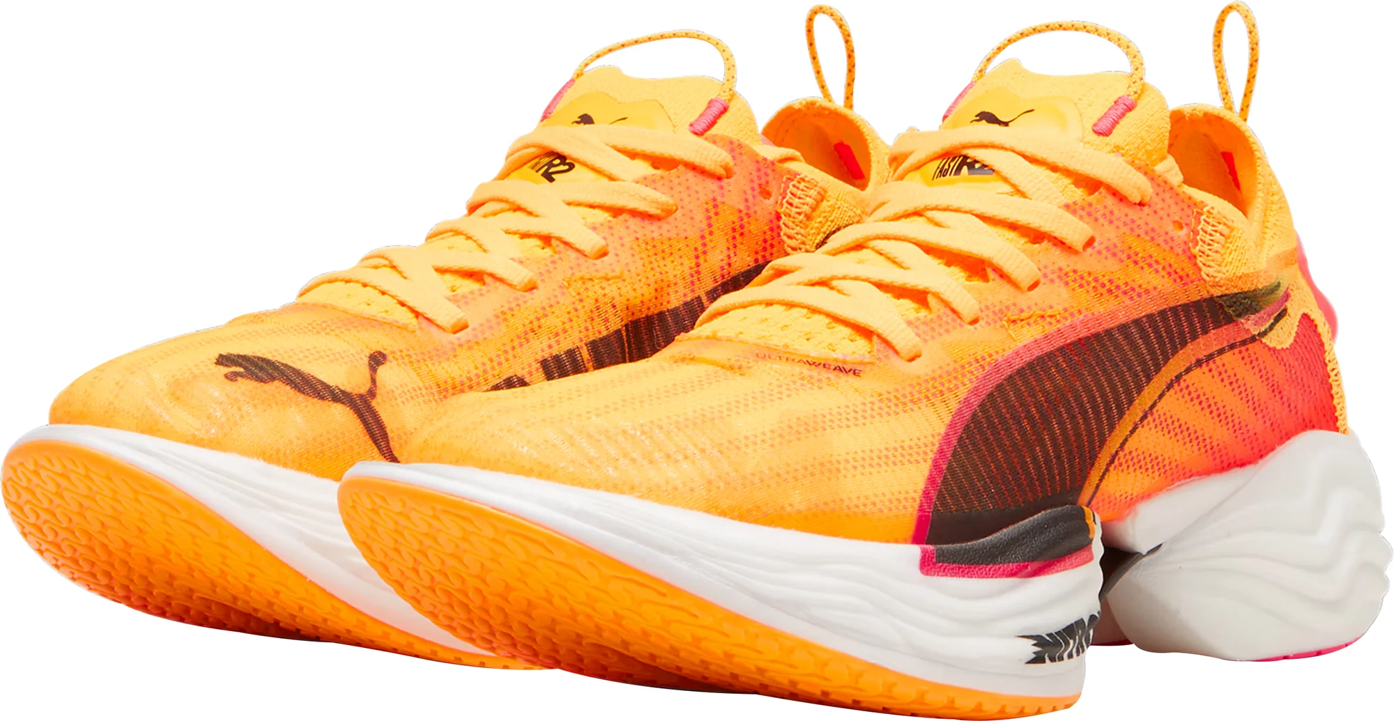 Puma Fast-R Nitro Elite 2 Womens Running Shoes - Orange - Image 5