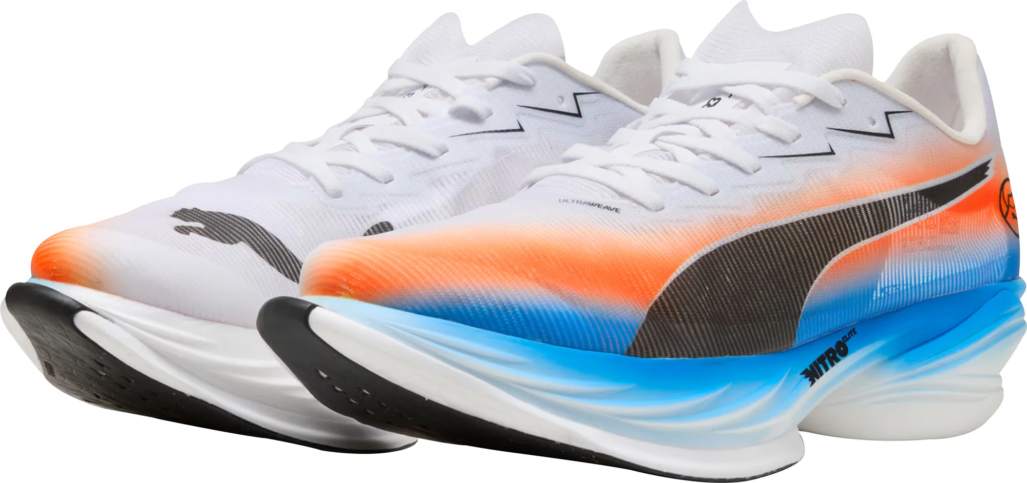 Puma Fast-R Nitro Elite 3 Mens Running Shoes - White - Image 5