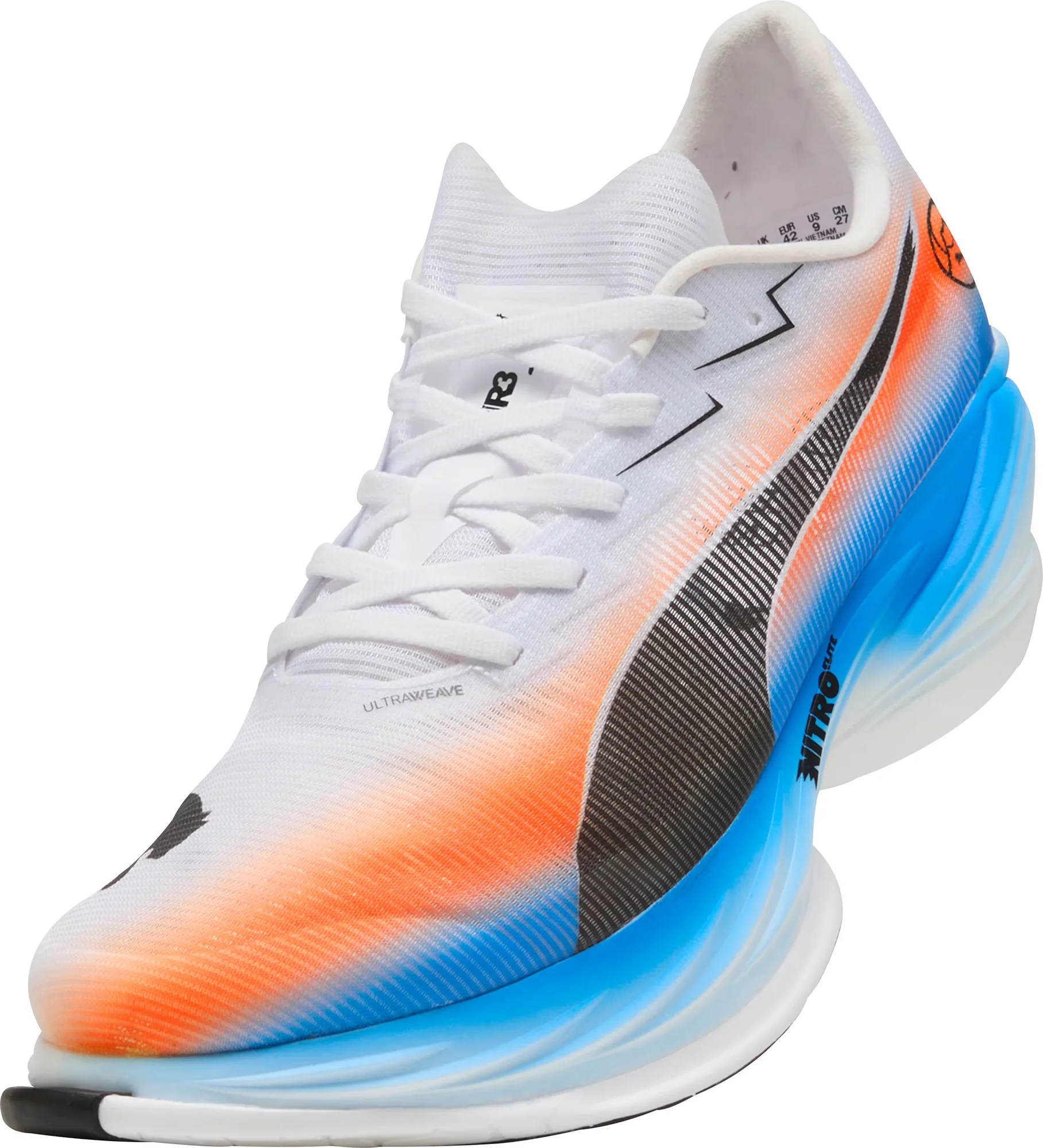Puma Fast-R Nitro Elite 3 Mens Running Shoes - White - Image 7