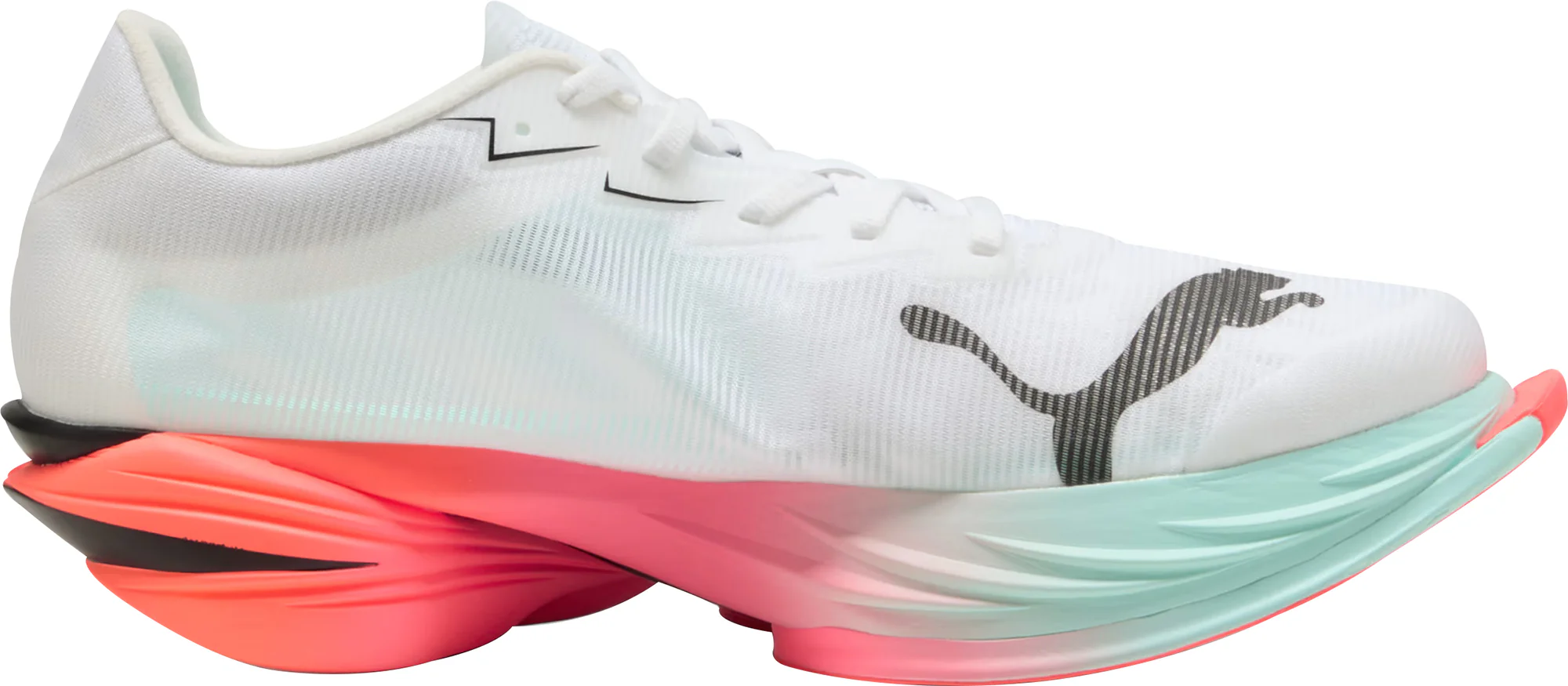 Puma Fast-R Nitro Elite 3 Mens Running Shoes - White - Image 3