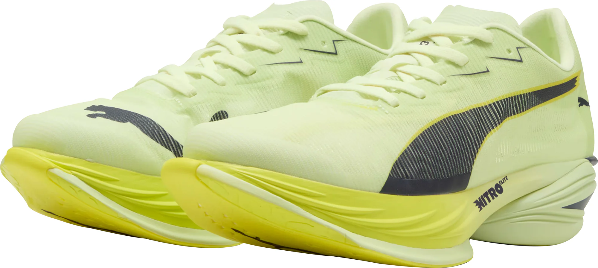 Puma Fast-R Nitro Elite 3 Womens Running Shoes - Green - Image 5