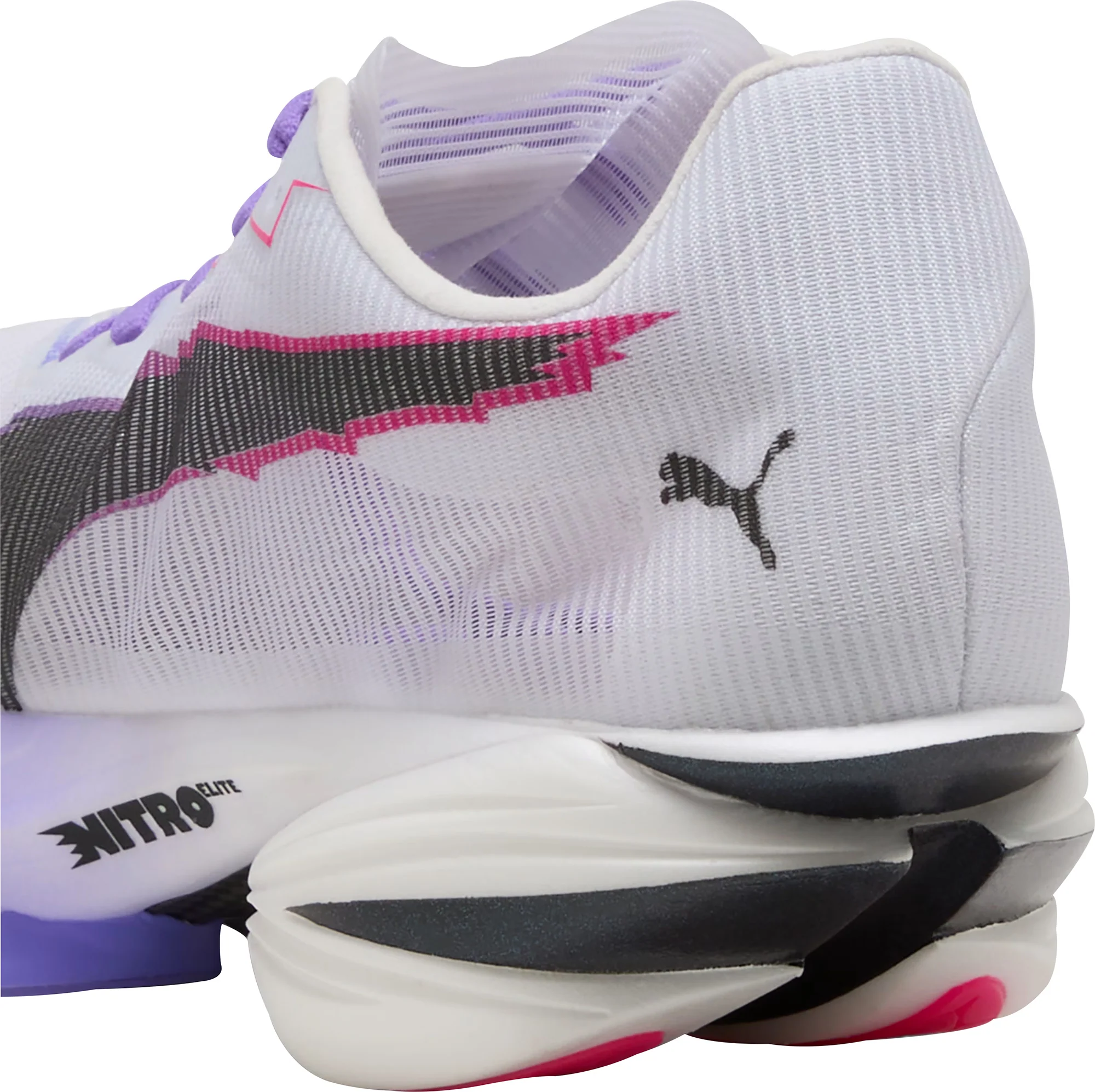 Puma Fast-R Nitro Elite 3 Womens Running Shoes - White - Image 6
