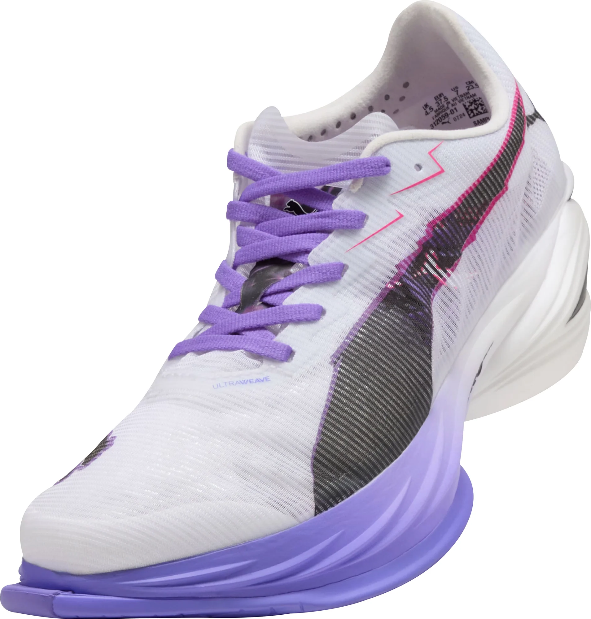 Puma Fast-R Nitro Elite 3 Womens Running Shoes - White - Image 7