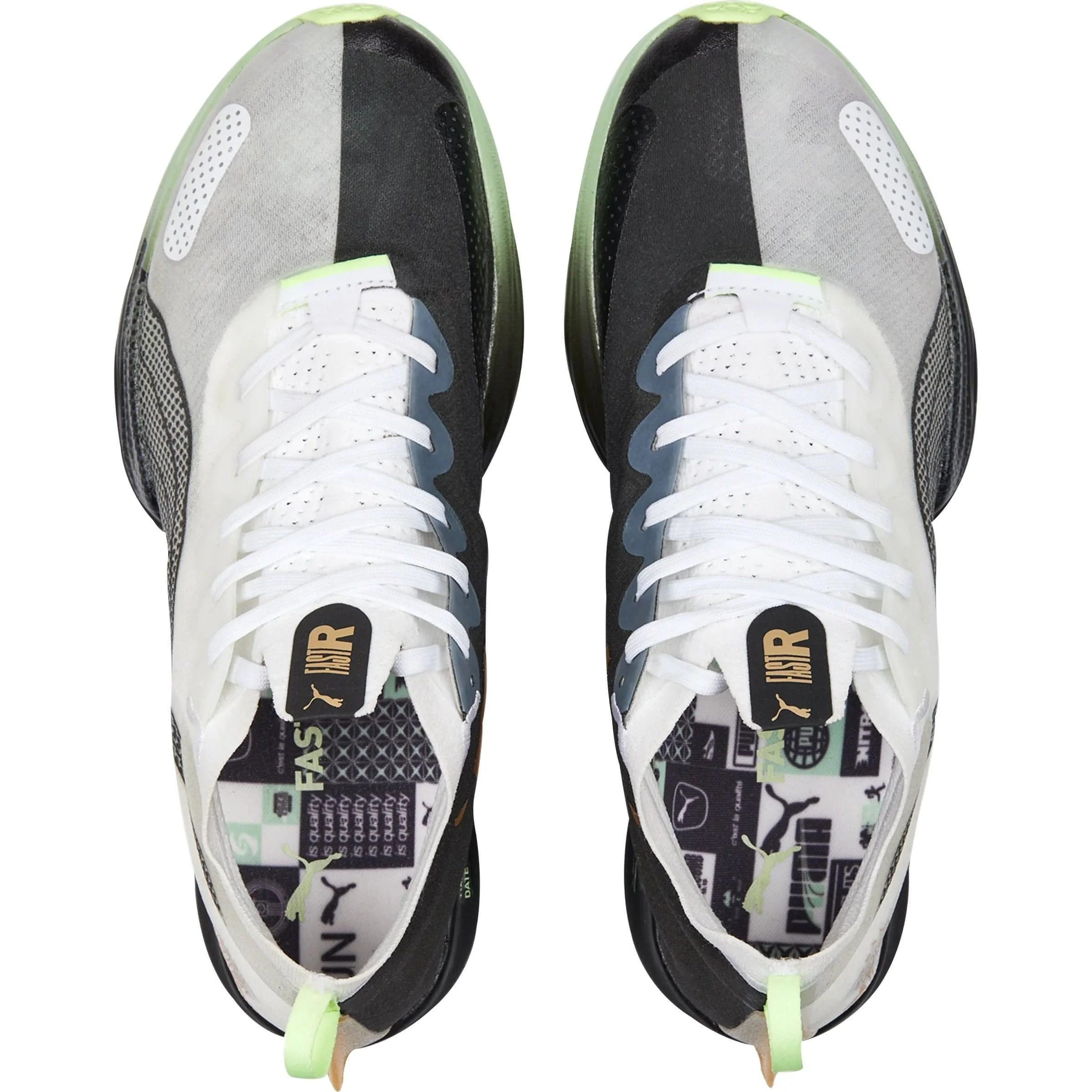 Puma Fast-R Nitro Elite Mens Running Shoes - White - Image 4