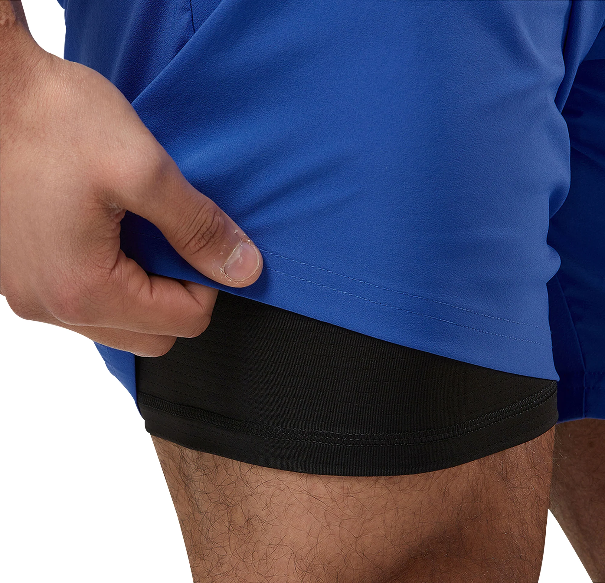 Puma Favourite 2 In 1 Mens Running Shorts - Blue - Image 3