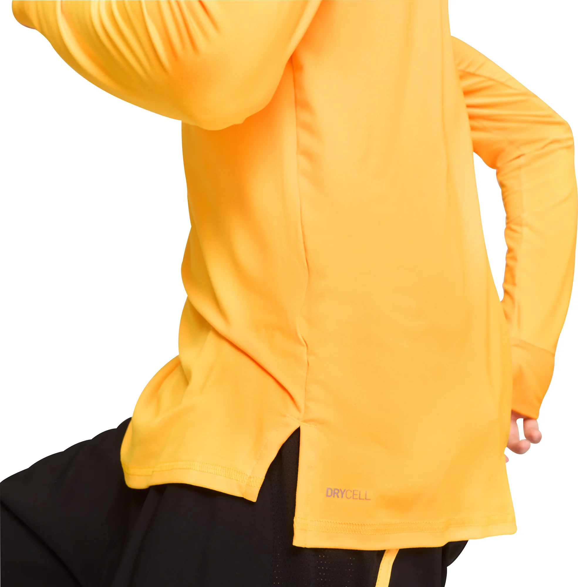 Puma Favourite Half Zip Long Sleeve Mens Running Top - Orange - Image 4