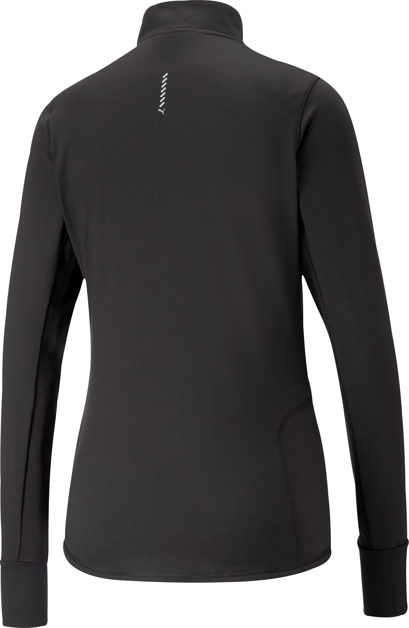 Puma Favourite Half Zip Long Sleeve Womens Running Top - Black - Image 6