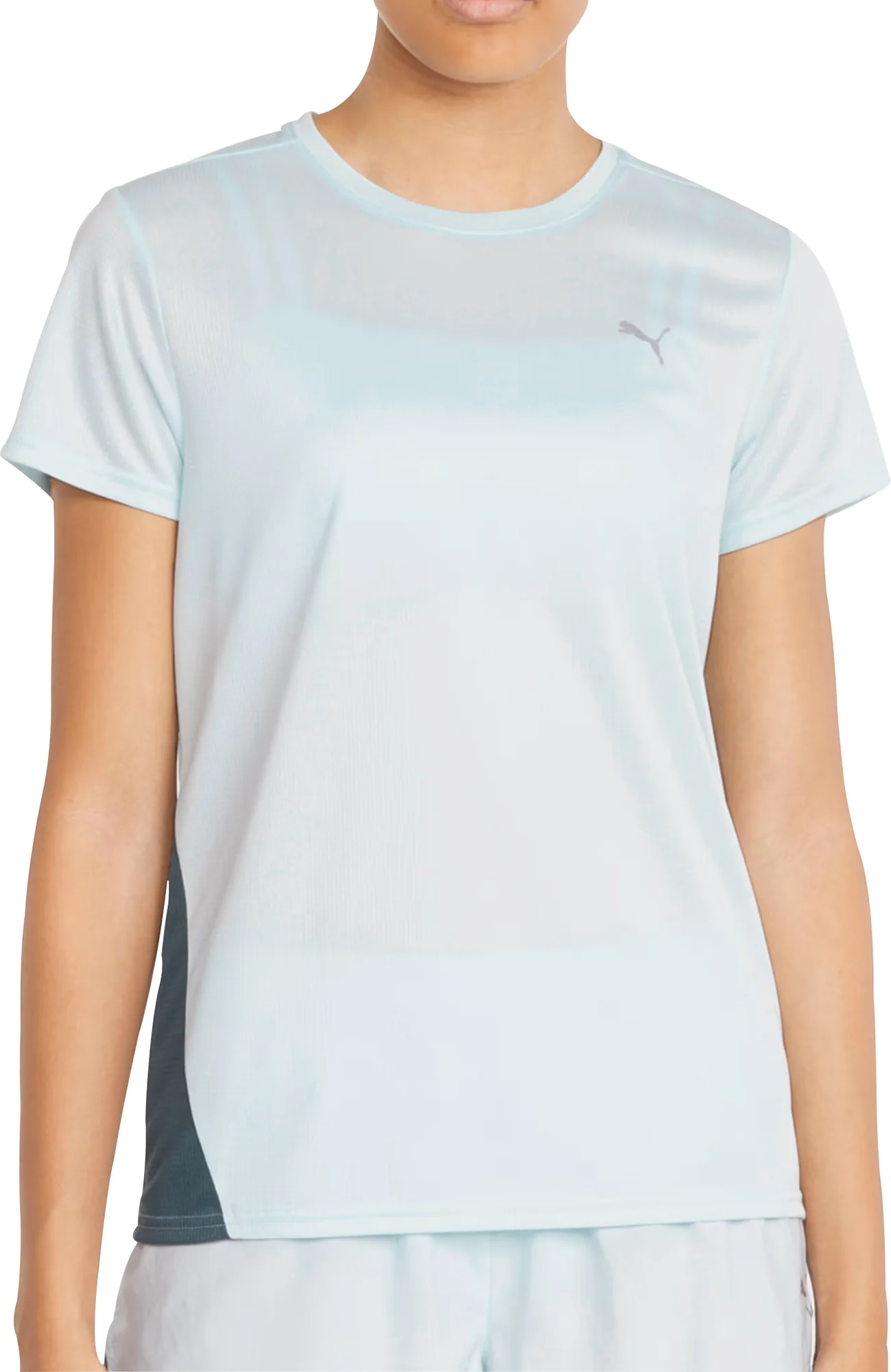 Puma Favourite Short Sleeve Womens Running Top - Blue