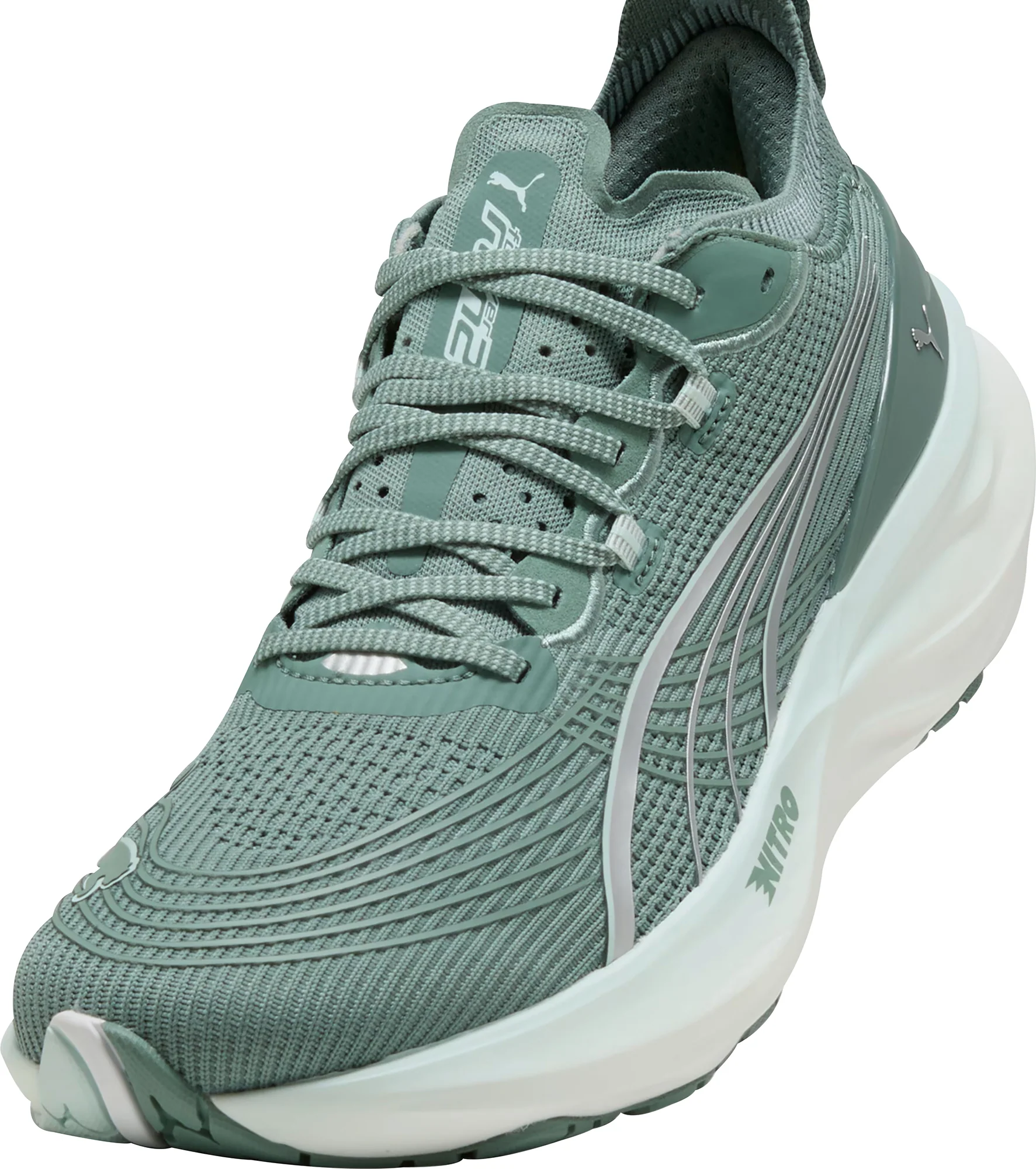 Puma ForeverRun Nitro 2 Mens Running Shoes - Green - Image 7