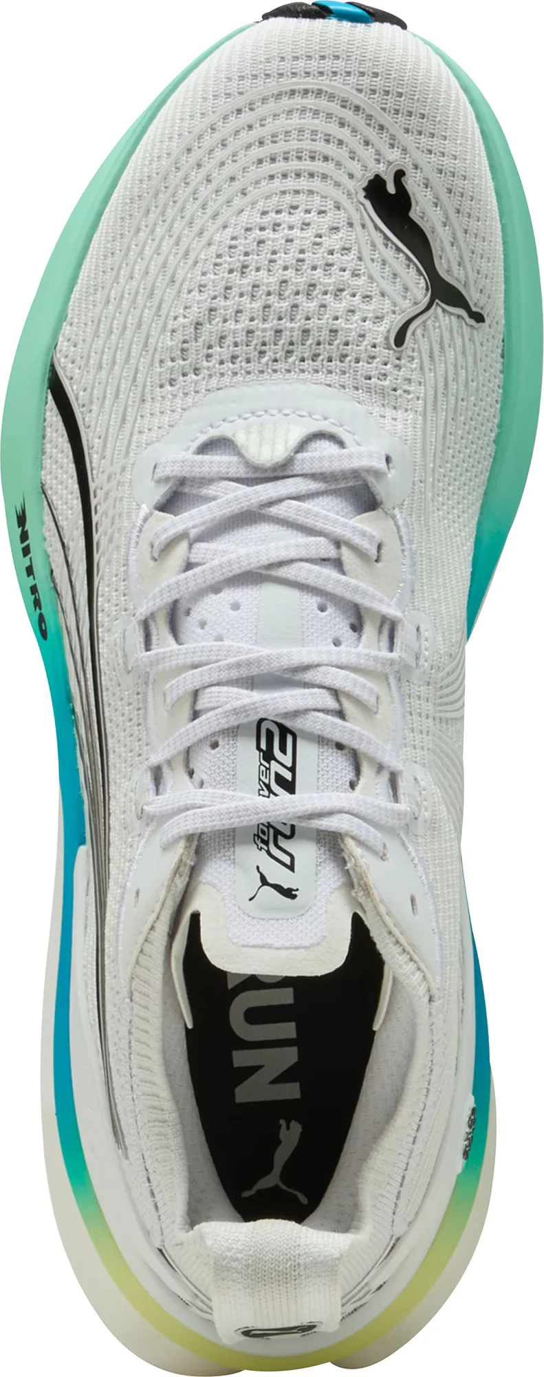 Puma ForeverRun Nitro 2 Mens Running Shoes - White - Image 4
