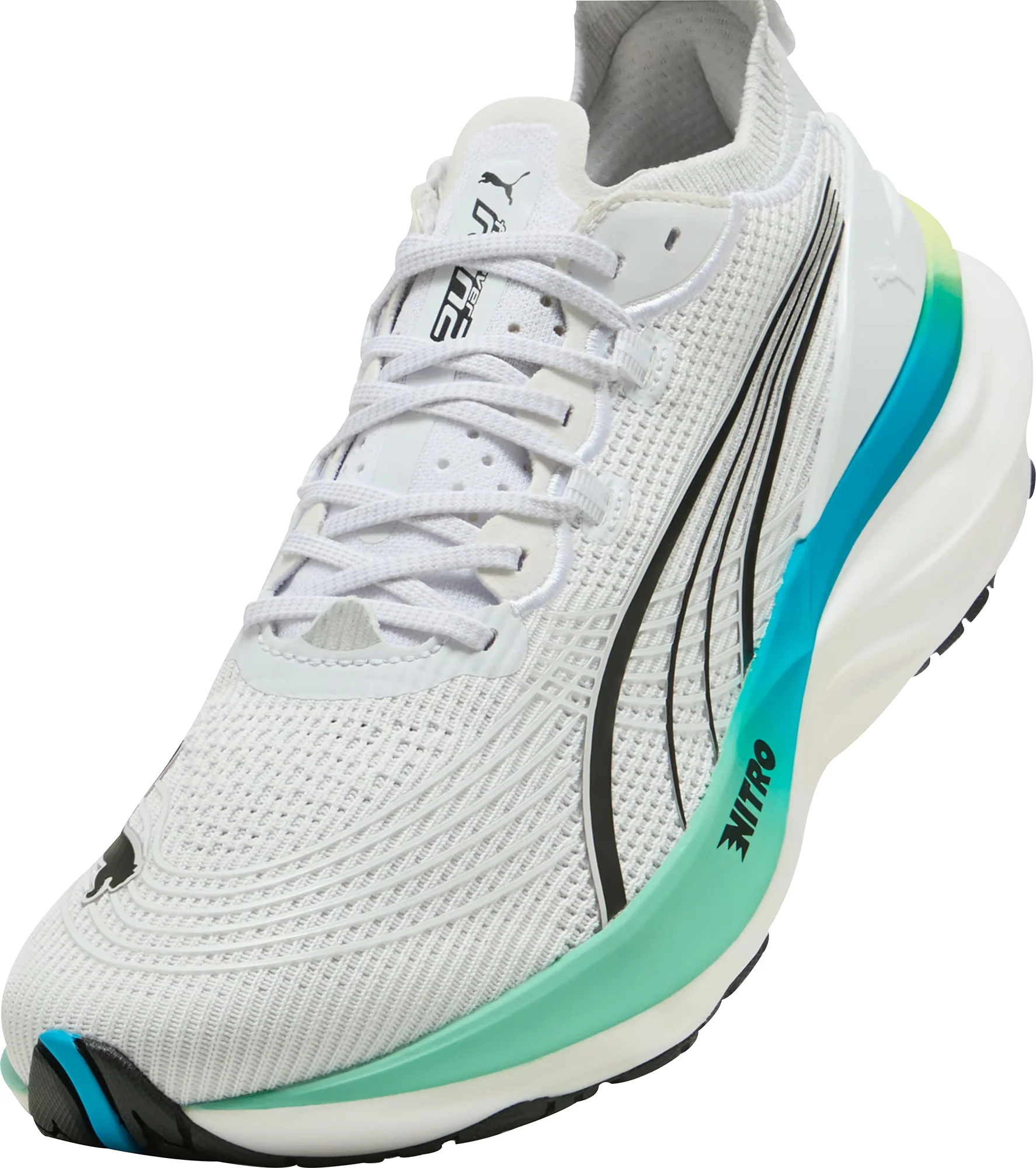 Puma ForeverRun Nitro 2 Mens Running Shoes - White - Image 7