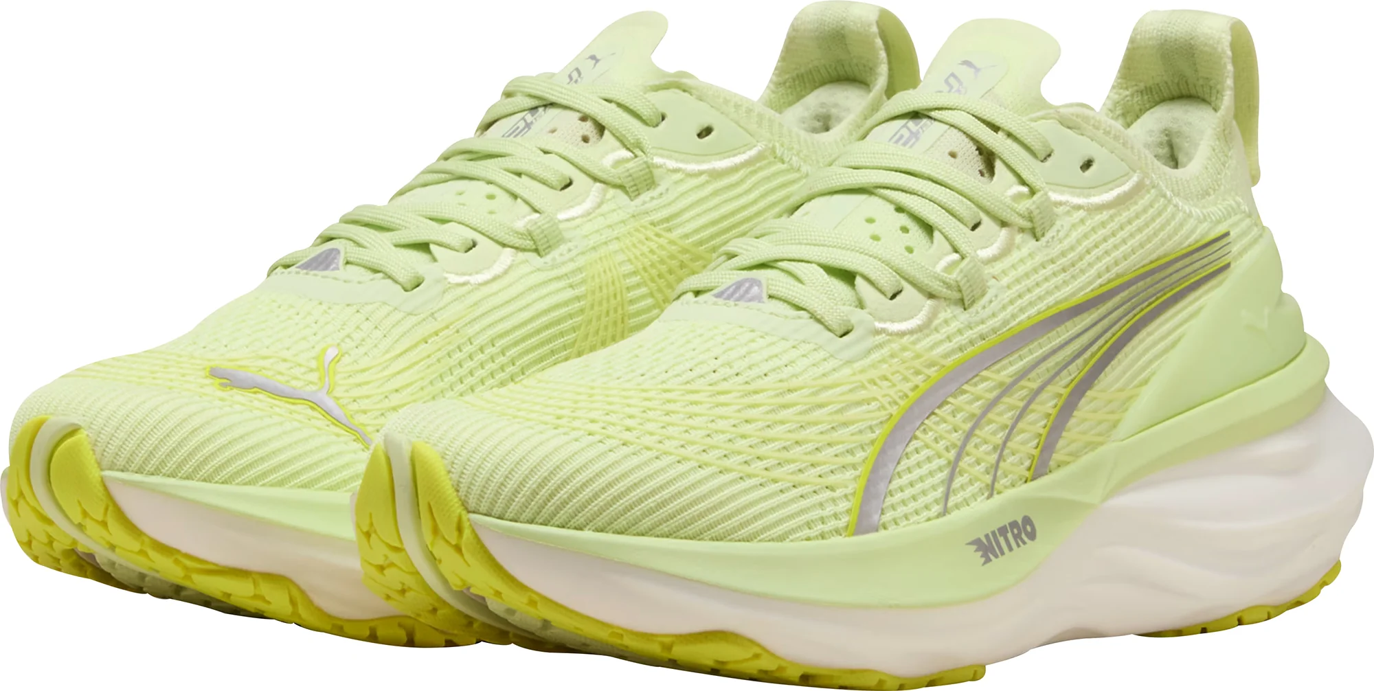Puma ForeverRun Nitro 2 Womens Running Shoes - Green - Image 5