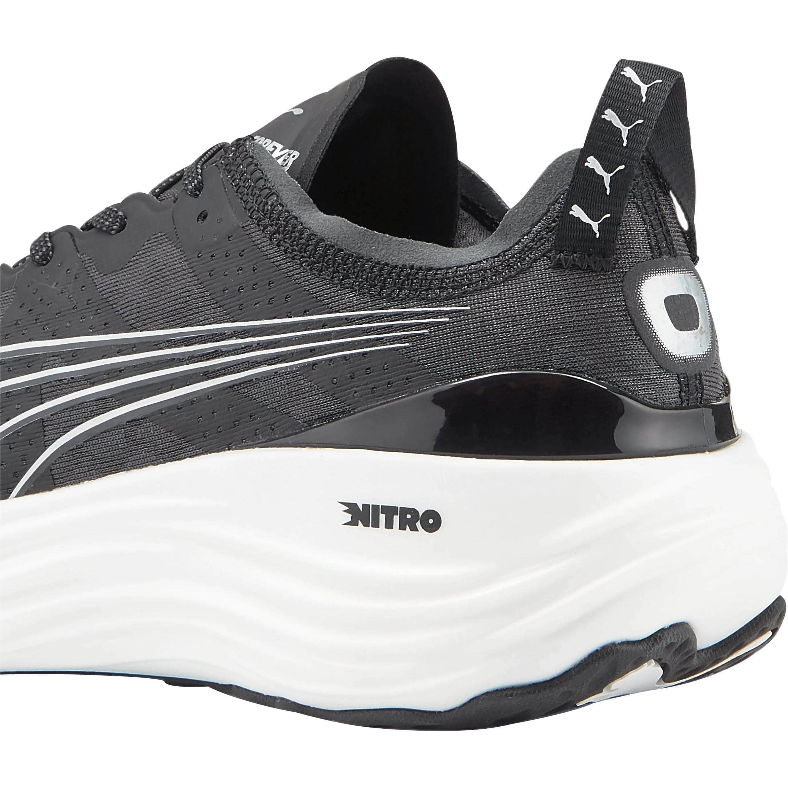 Puma ForeverRun Nitro Mens Running Shoes - Black - Image 7