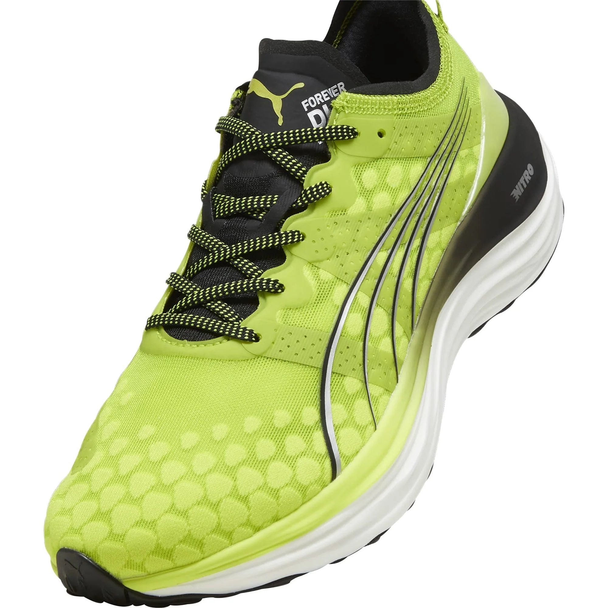 Puma ForeverRun Nitro Mens Running Shoes - Green - Image 7