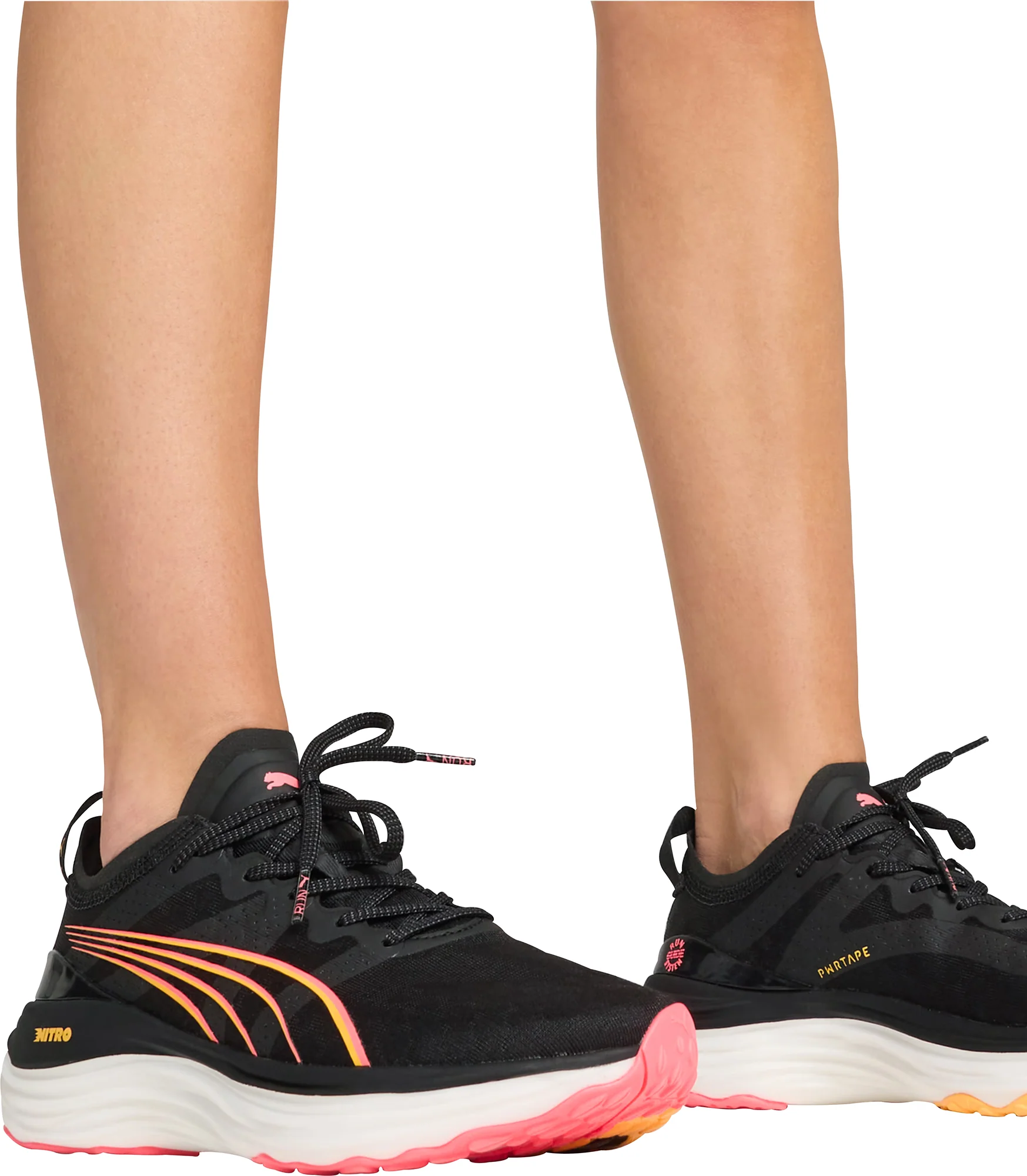 Puma ForeverRun Nitro Womens Running Shoes - Black - Image 7