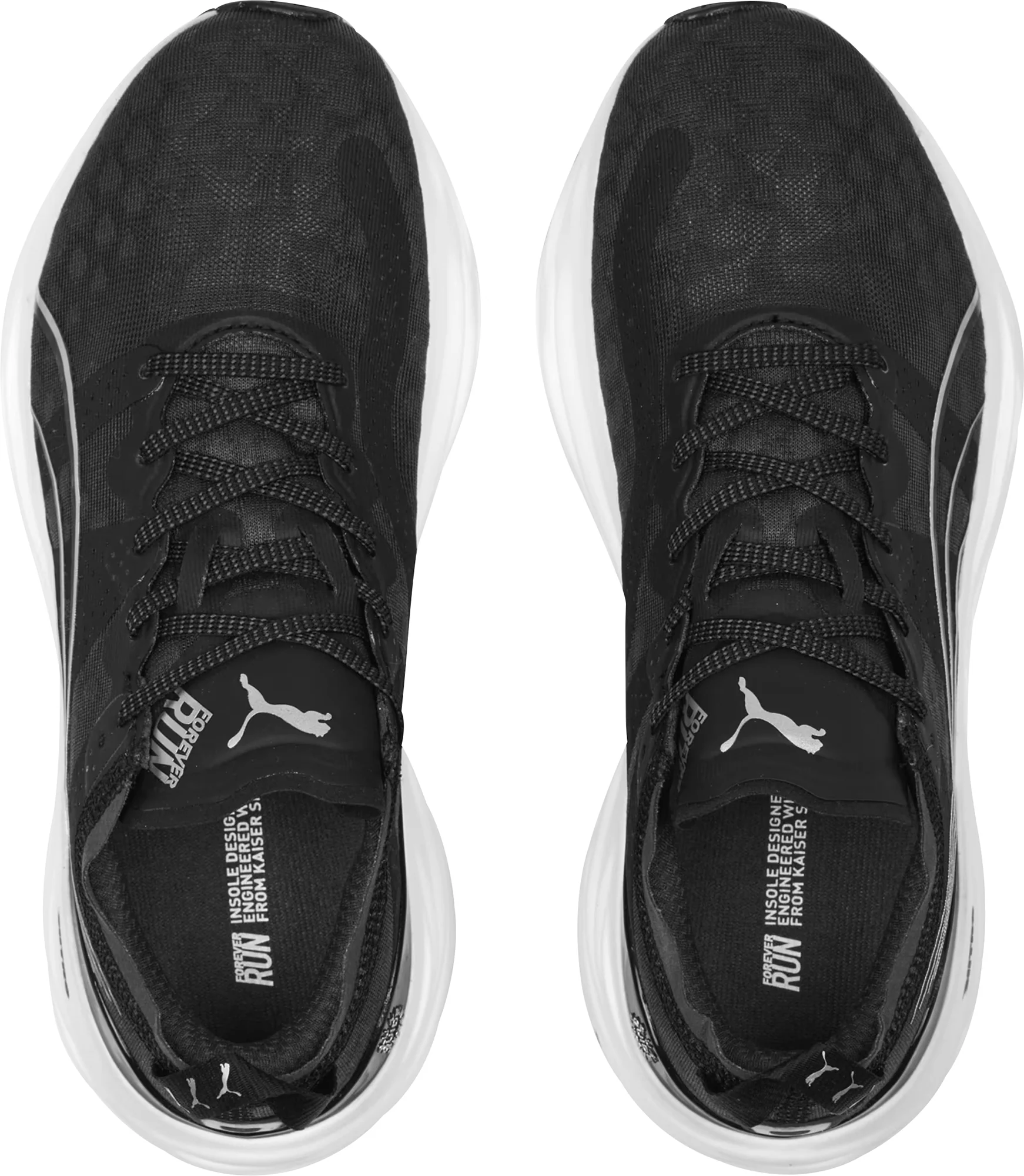 Puma ForeverRun Nitro Womens Running Shoes - Black - Image 4
