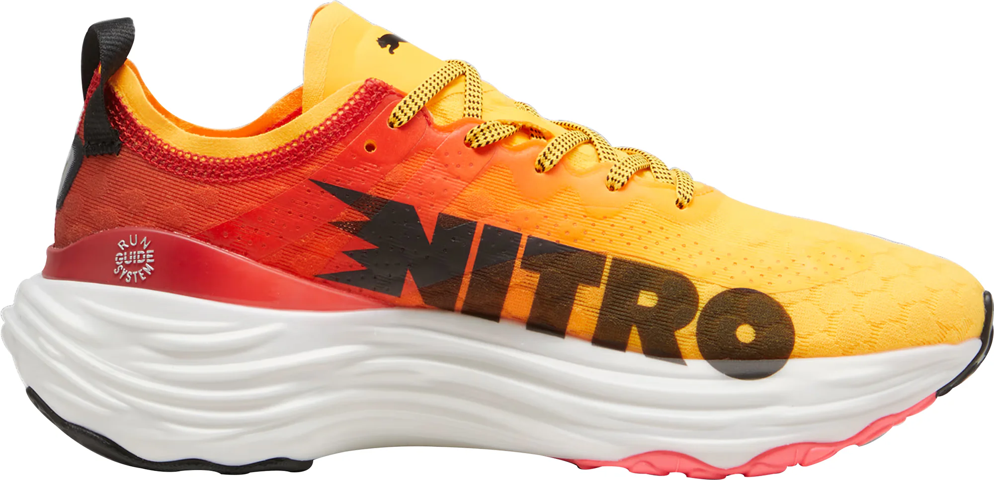 Puma ForeverRun Nitro Womens Running Shoes - Orange - Image 3