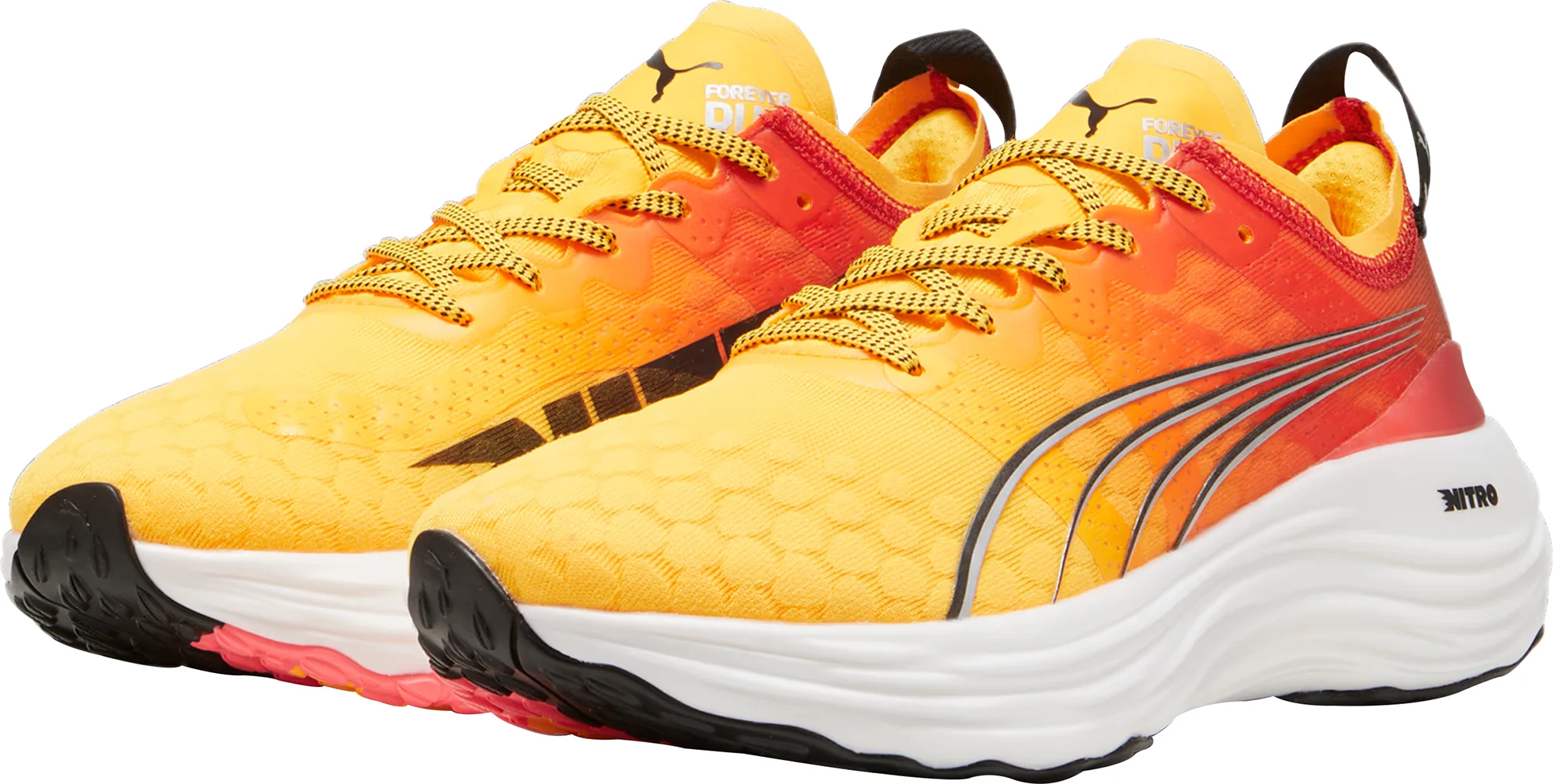 Puma ForeverRun Nitro Womens Running Shoes - Orange - Image 5