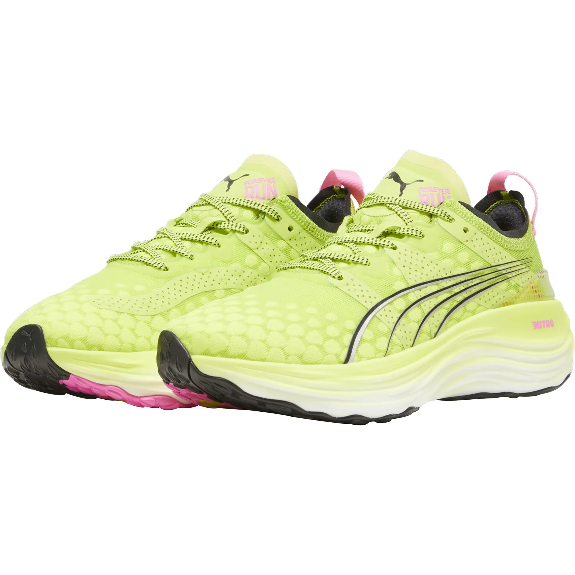 Puma ForeverRun Nitro Womens Running Shoes - Yellow - Image 5