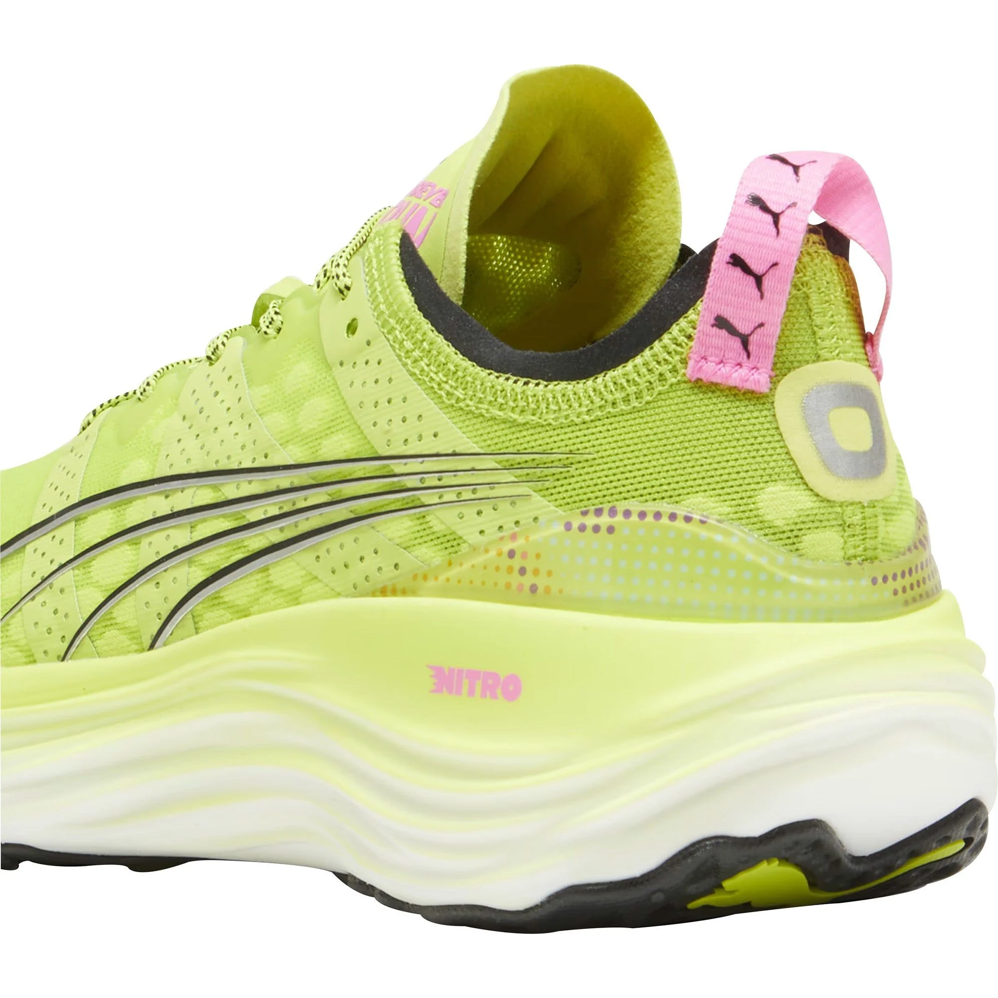 Puma ForeverRun Nitro Womens Running Shoes - Yellow - Image 7