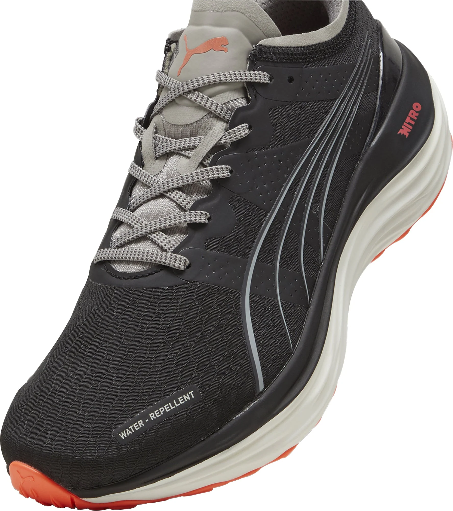 Puma ForeverRun Nitro WTR Mens Running Shoes - Black - Image 7
