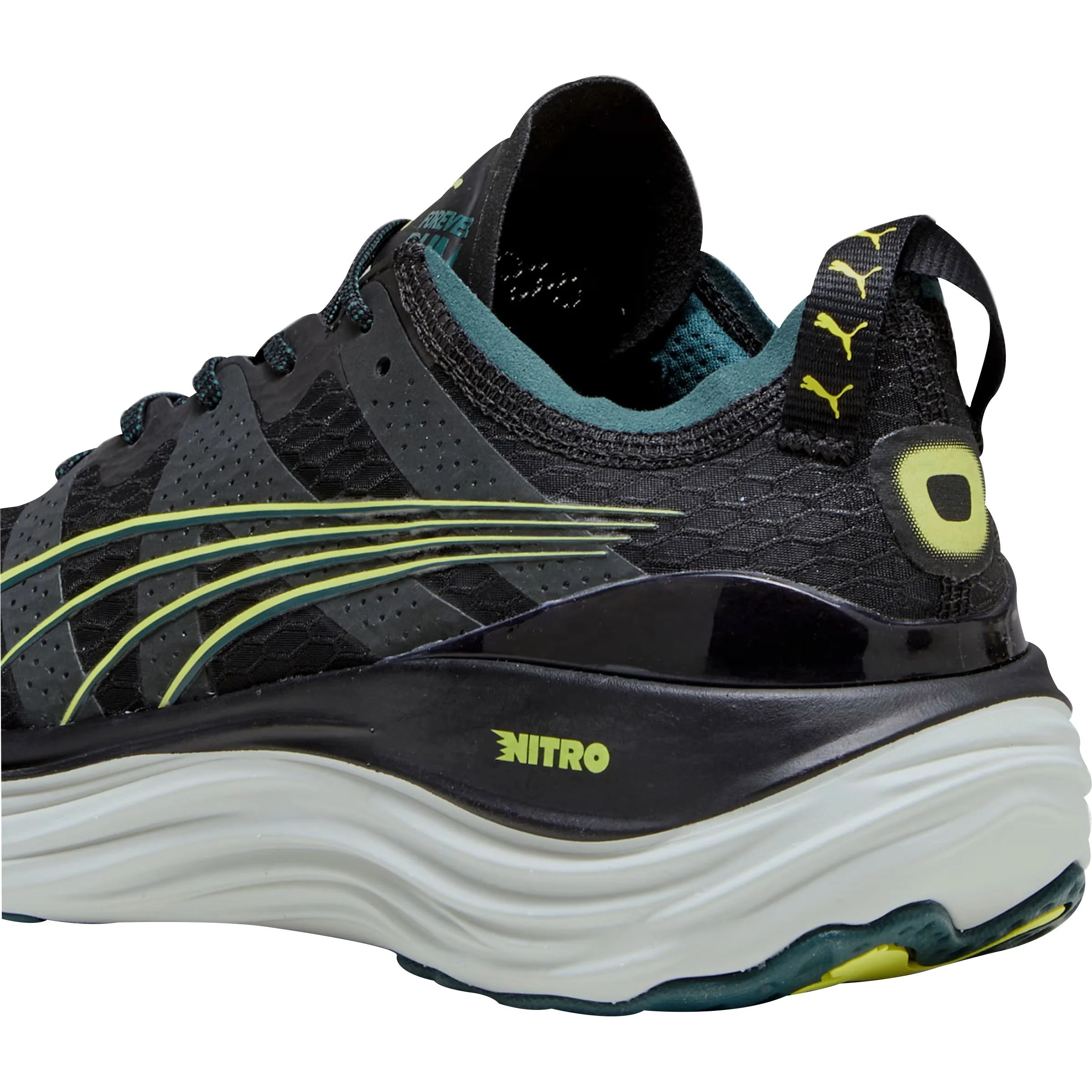 Puma ForeverRun Nitro WTR Mens Running Shoes - Black - Image 7