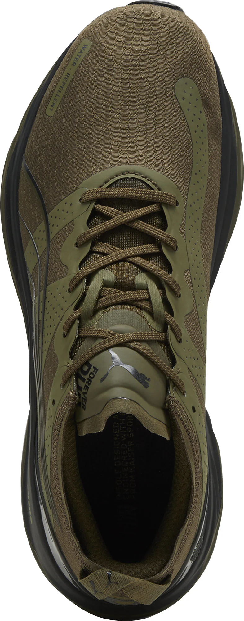 Puma ForeverRun Nitro WTR Mens Running Shoes - Green - Image 4