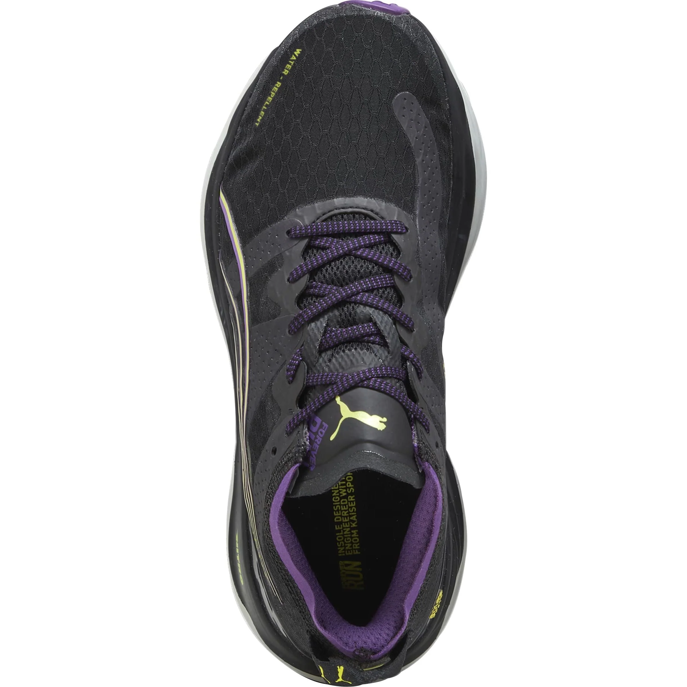 Puma ForeverRun Nitro WTR Womens Running Shoes - Black - Image 4